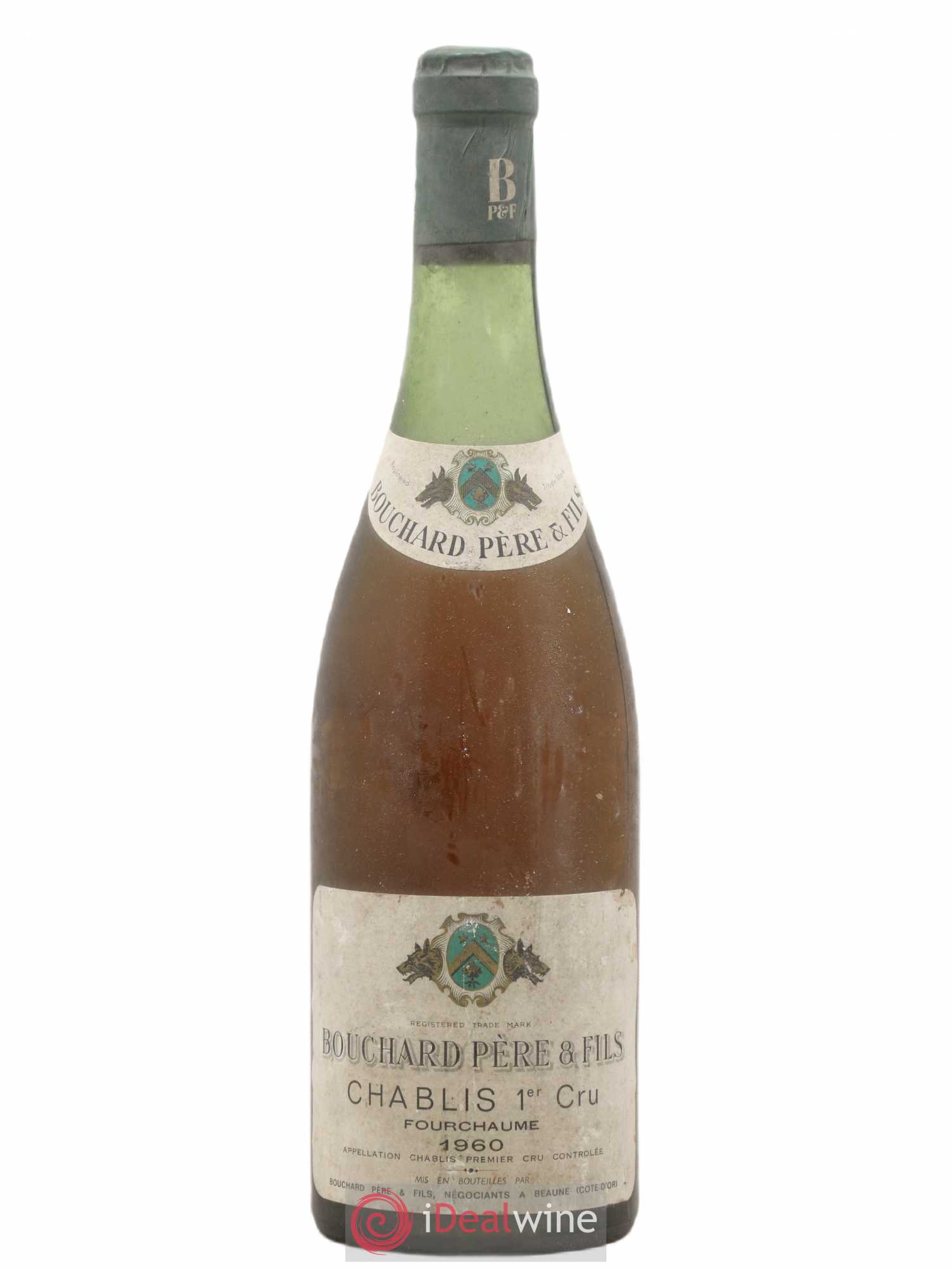 Chablis 1er Cru Fourchaume Bouchard Pere Et Fils 1960 - Posten von 1 Flasche - 0