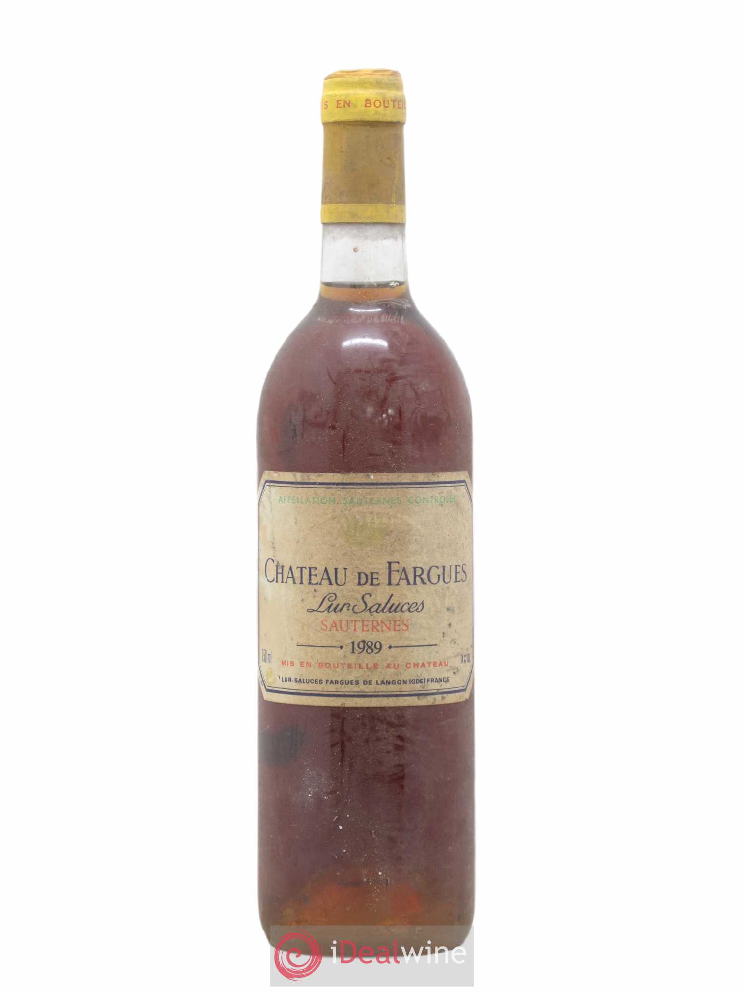Château de Fargues 1989 - Lotto di 1 bottiglia - 0