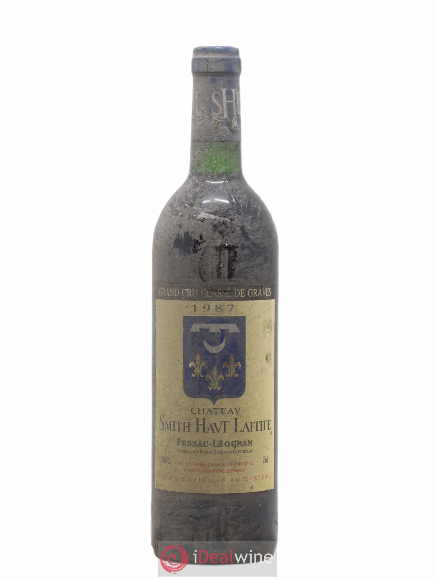 Château Smith Haut Lafitte Cru Classé de Graves 1987 - Lot de 1 bouteille - 0