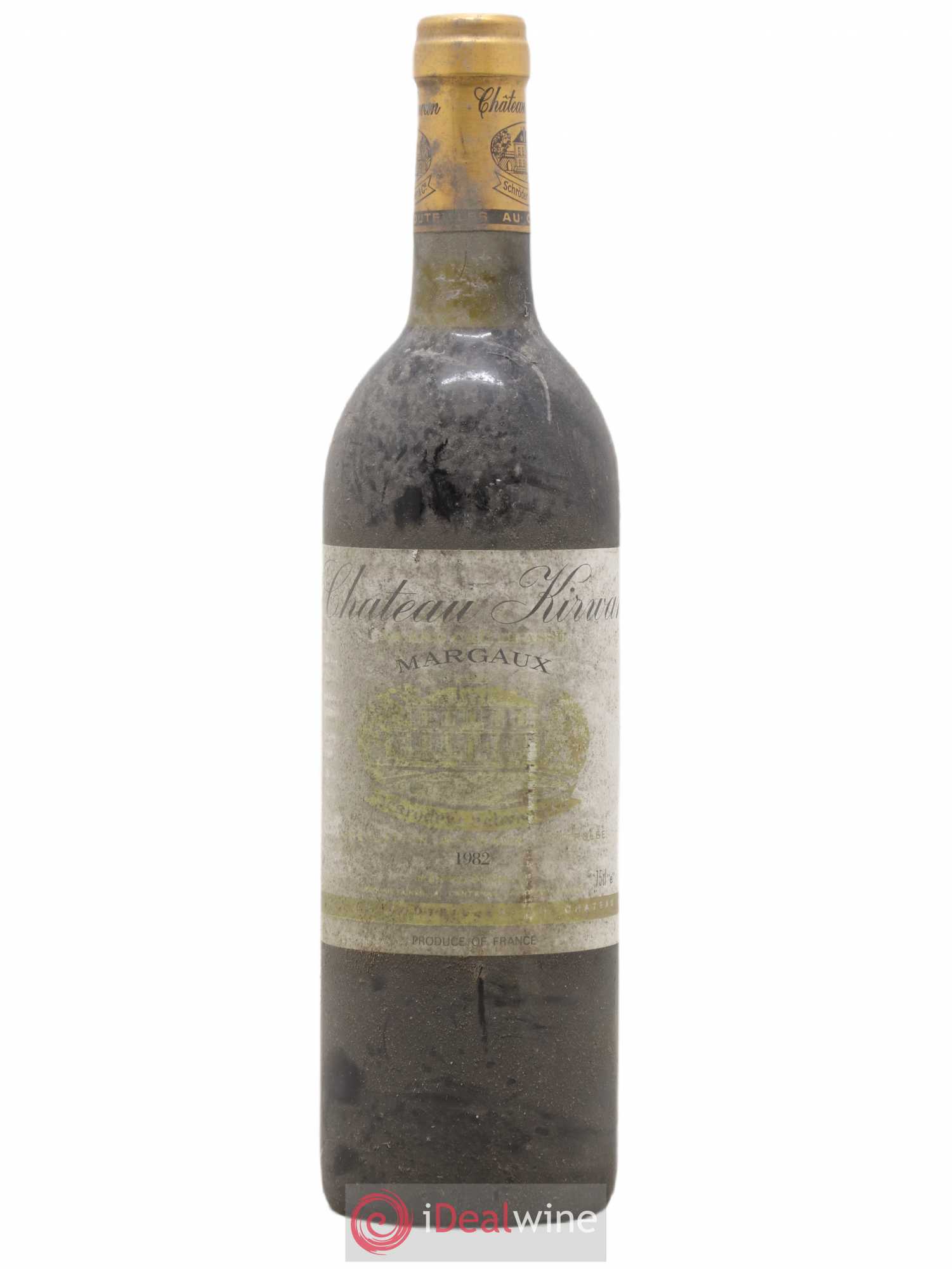 Château Kirwan 3ème Grand Cru Classé 1982 - Lot de 1 bouteille - 0