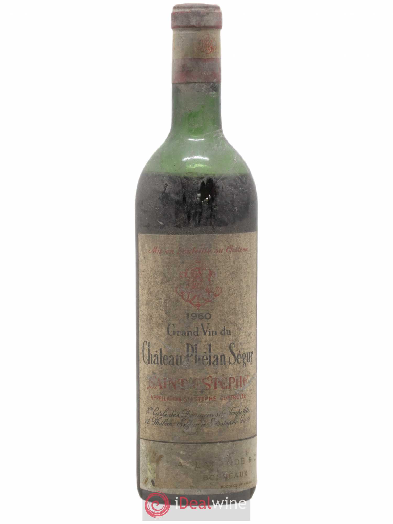 Château Phélan Ségur 1960 - Lot de 1 bouteille - 0