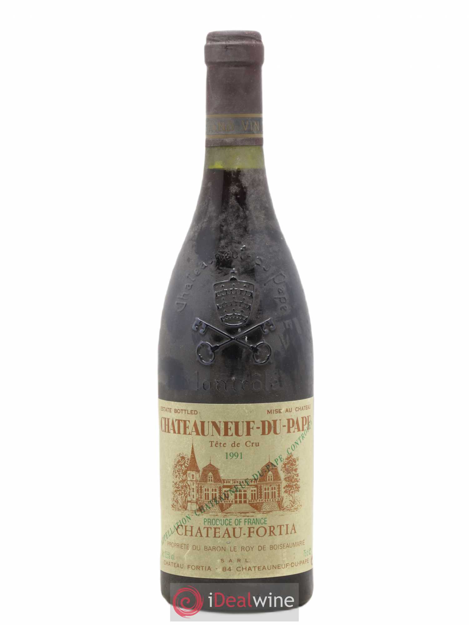 Châteauneuf-du-Pape Château Fortia Tête de Cru 1991 - Lot de 1 bouteille - 0