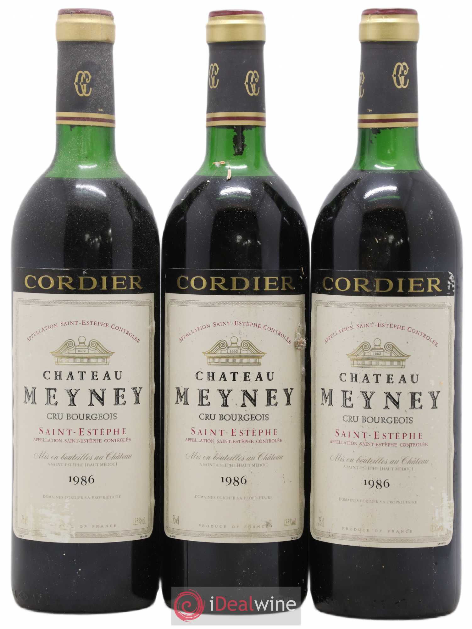 Château Meyney 1986 - Lot de 12 bouteilles - 3