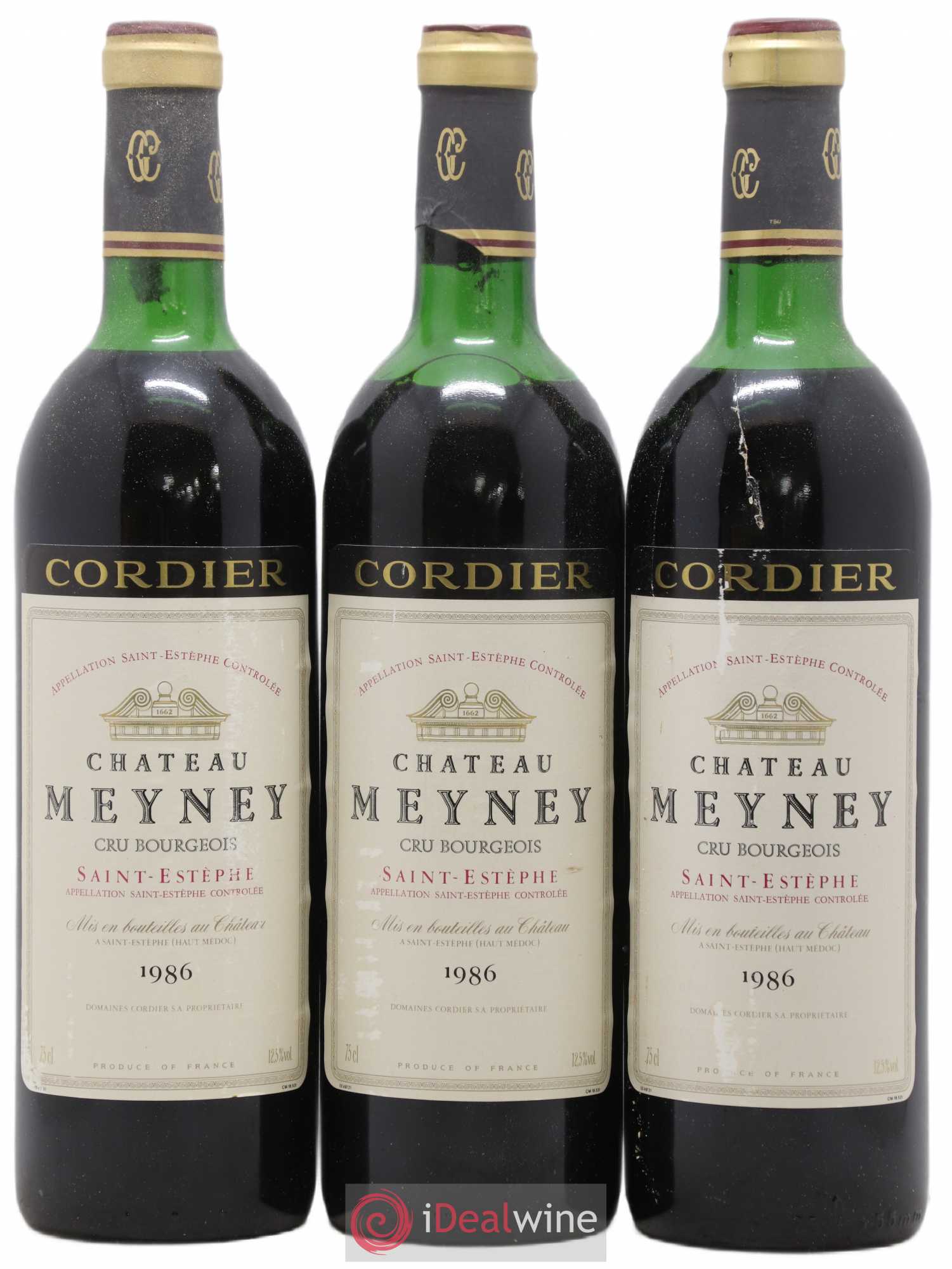 Château Meyney 1986 - Lot de 12 bouteilles - 4