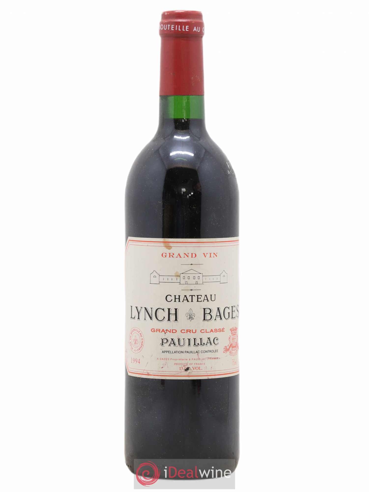 Château Lynch Bages 5ème Grand Cru Classé 1994 - Lot de 1 bouteille - 0