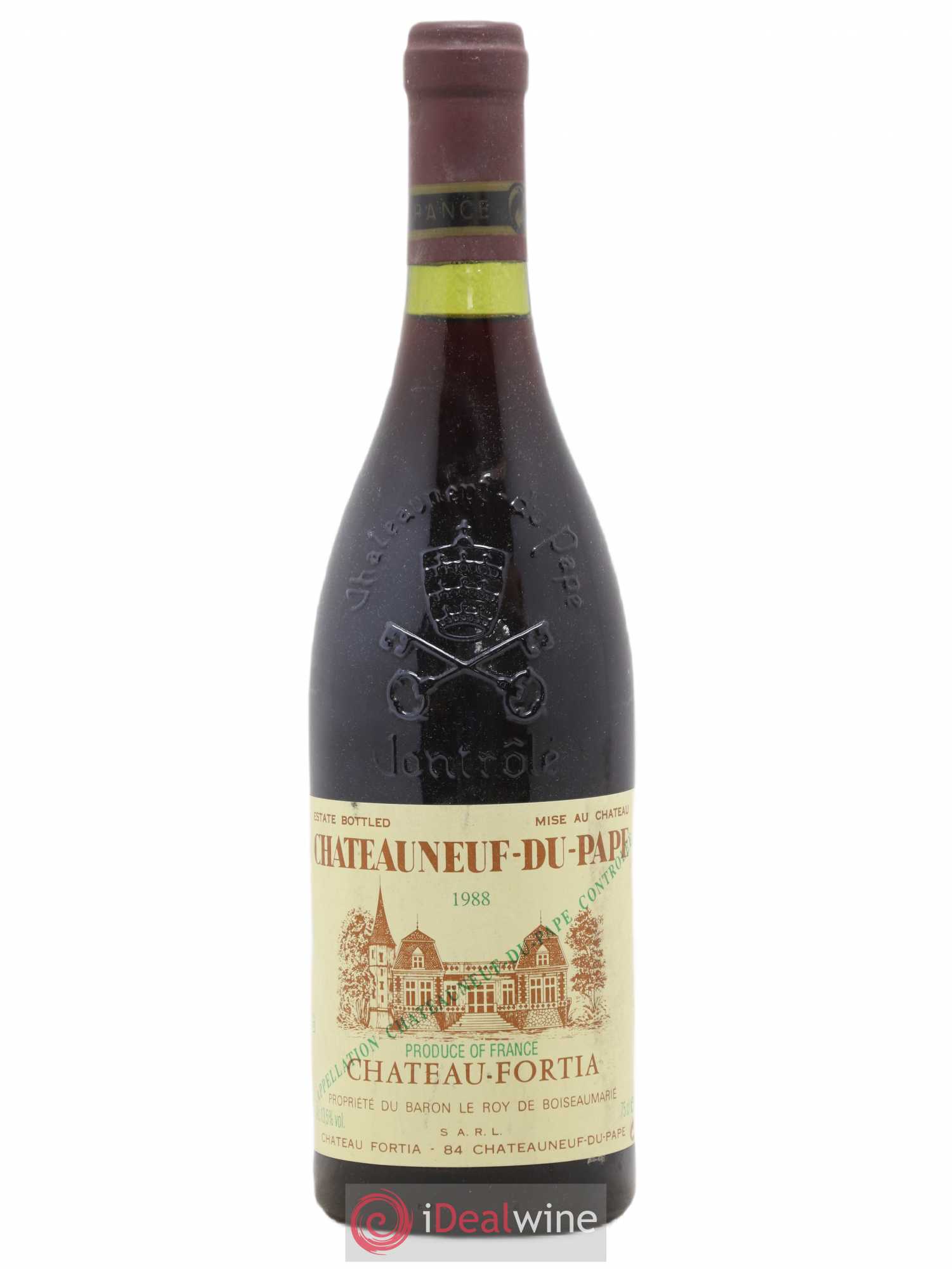 Châteauneuf-du-Pape Château Fortia 1988 - Lot de 1 bouteille - 0