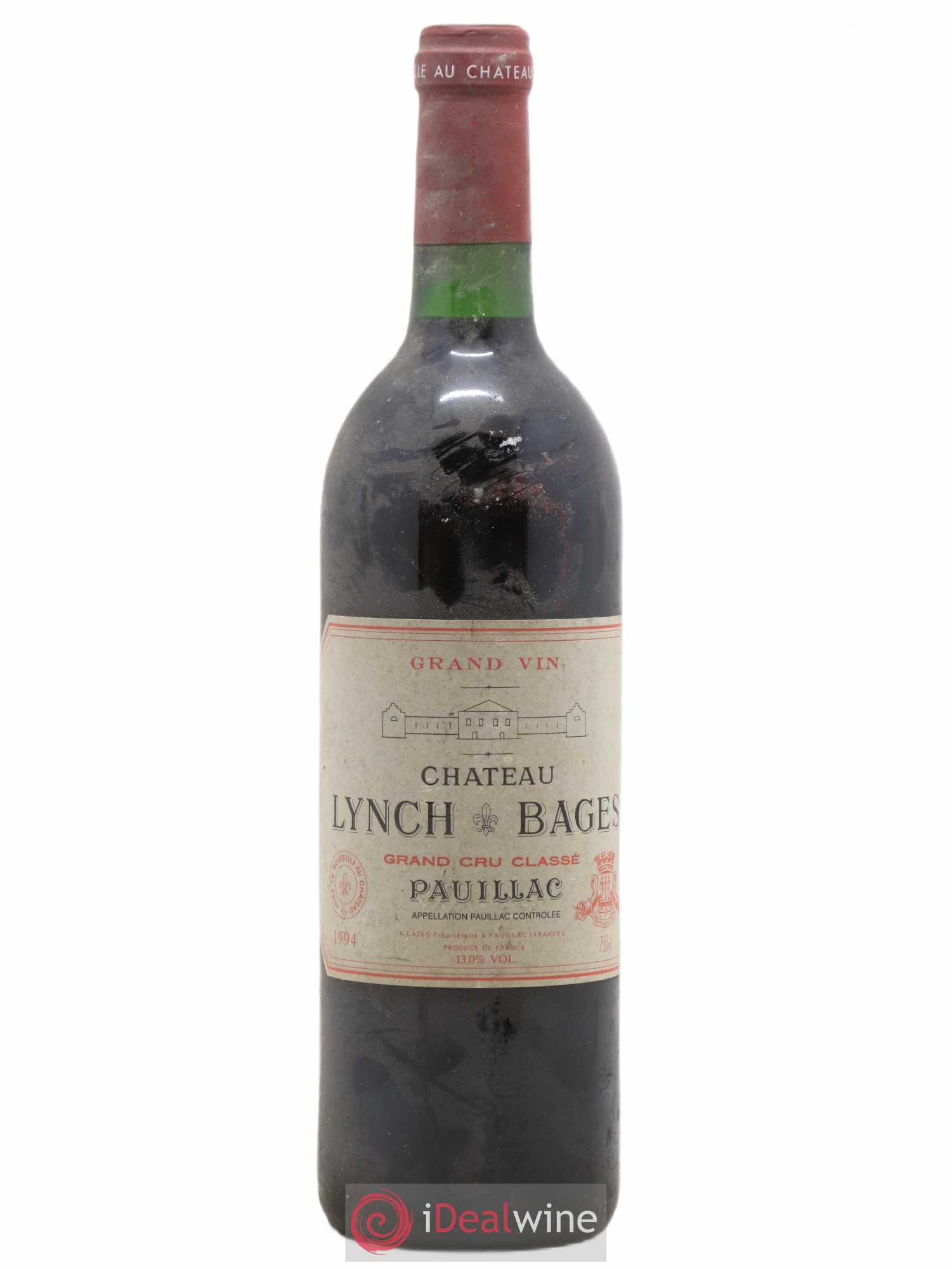 Château Lynch Bages 5ème Grand Cru Classé 1994 - Lot de 1 bouteille - 0