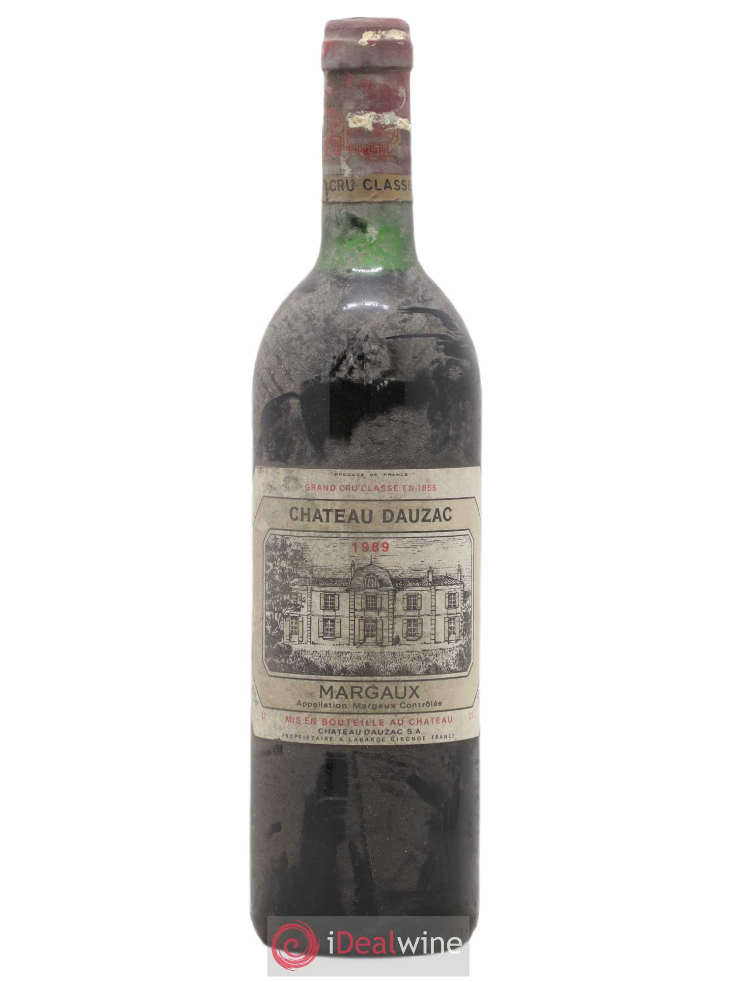 Château Dauzac 5ème Grand Cru Classé 1989 - Lot de 1 bouteille - 0