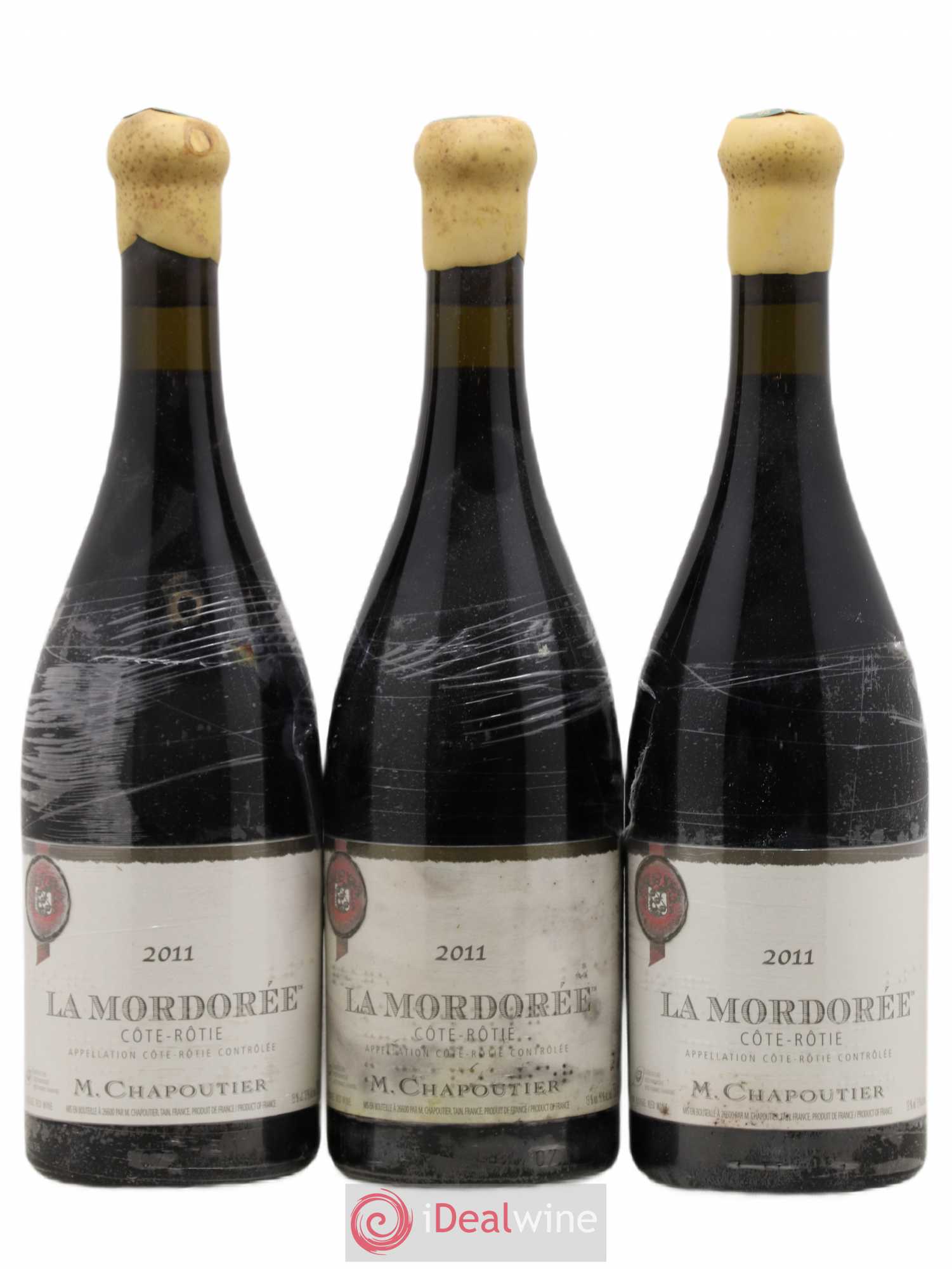 Côte-Rôtie La Mordorée Chapoutier 2011 - Lot de 3 bouteilles - 0