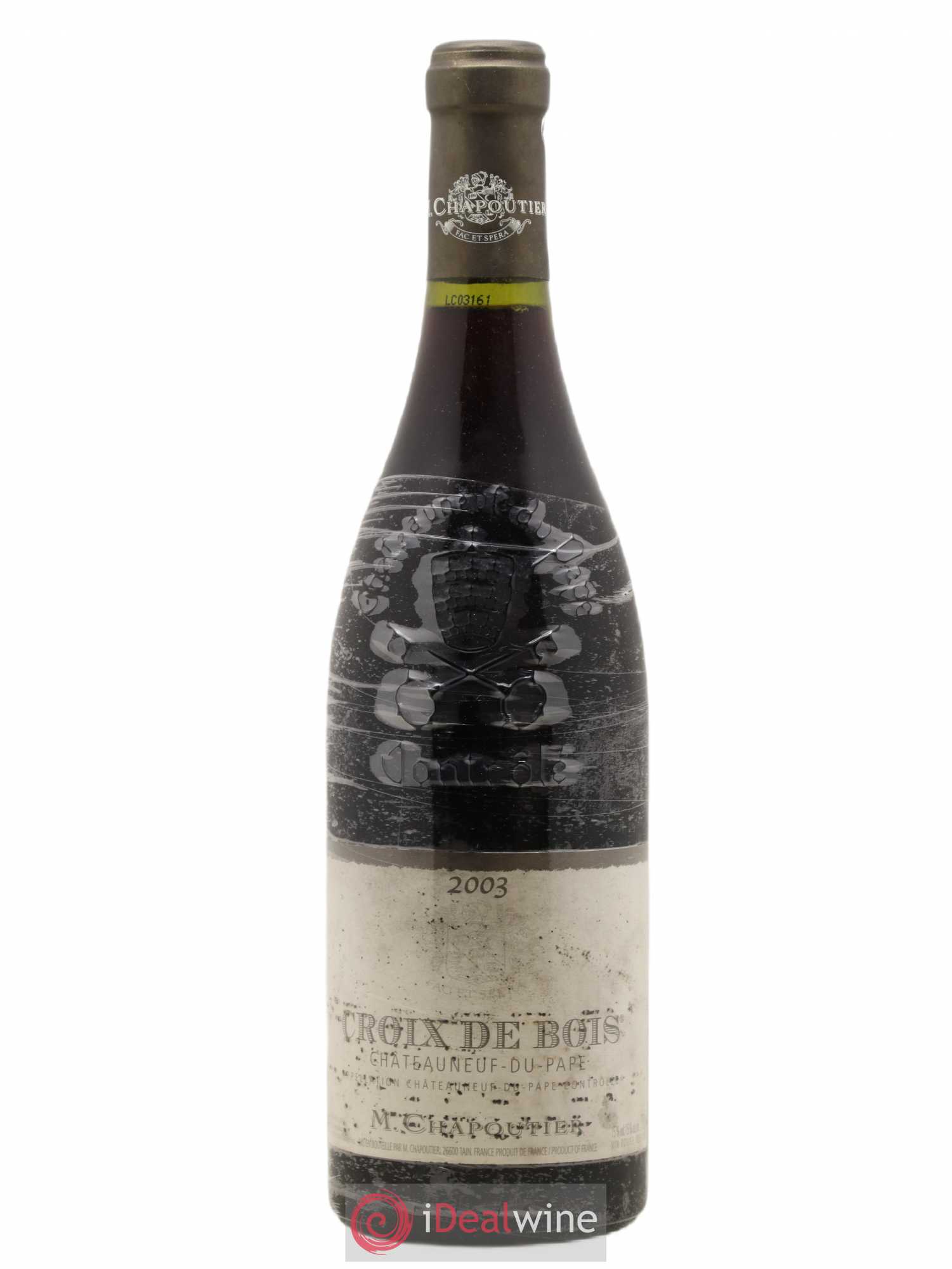 Châteauneuf-du-Pape Croix de Bois Chapoutier 2003 - Lot de 1 bouteille - 0