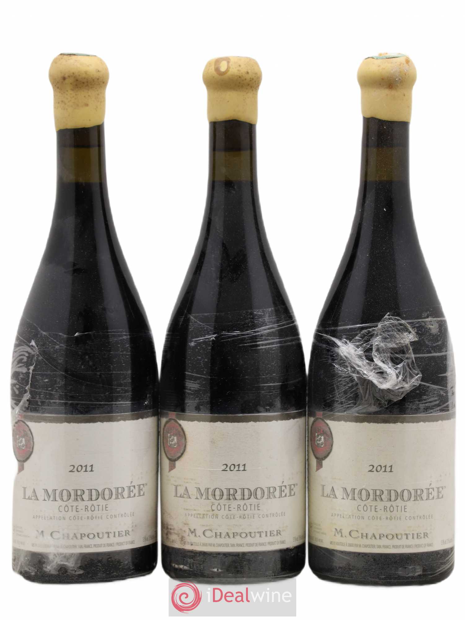 Côte-Rôtie La Mordorée Chapoutier 2011 - Lot de 3 bouteilles - 0