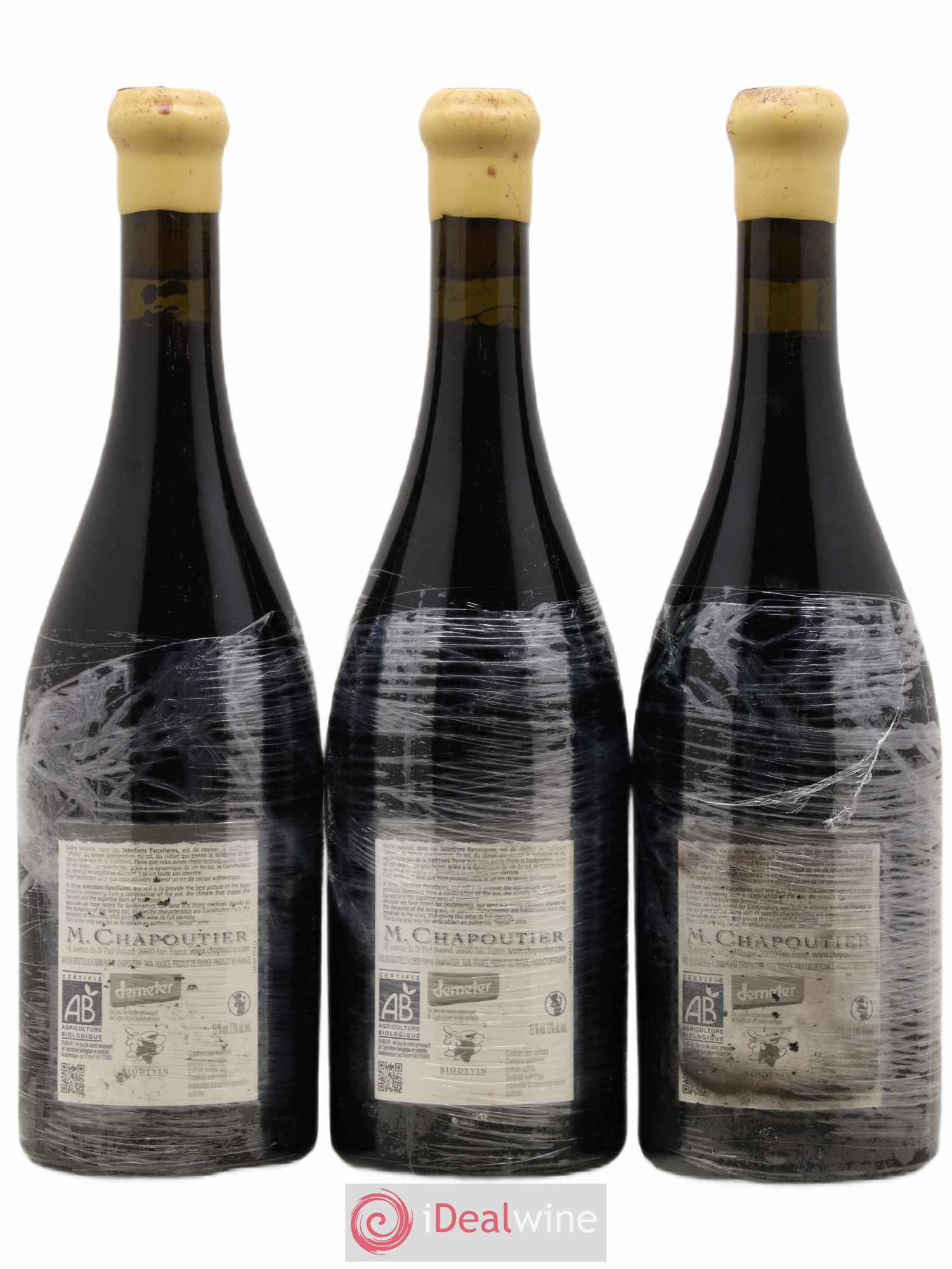 Hermitage Ermitage l'Ermite Chapoutier 2010 - Lot de 3 bouteilles - 1