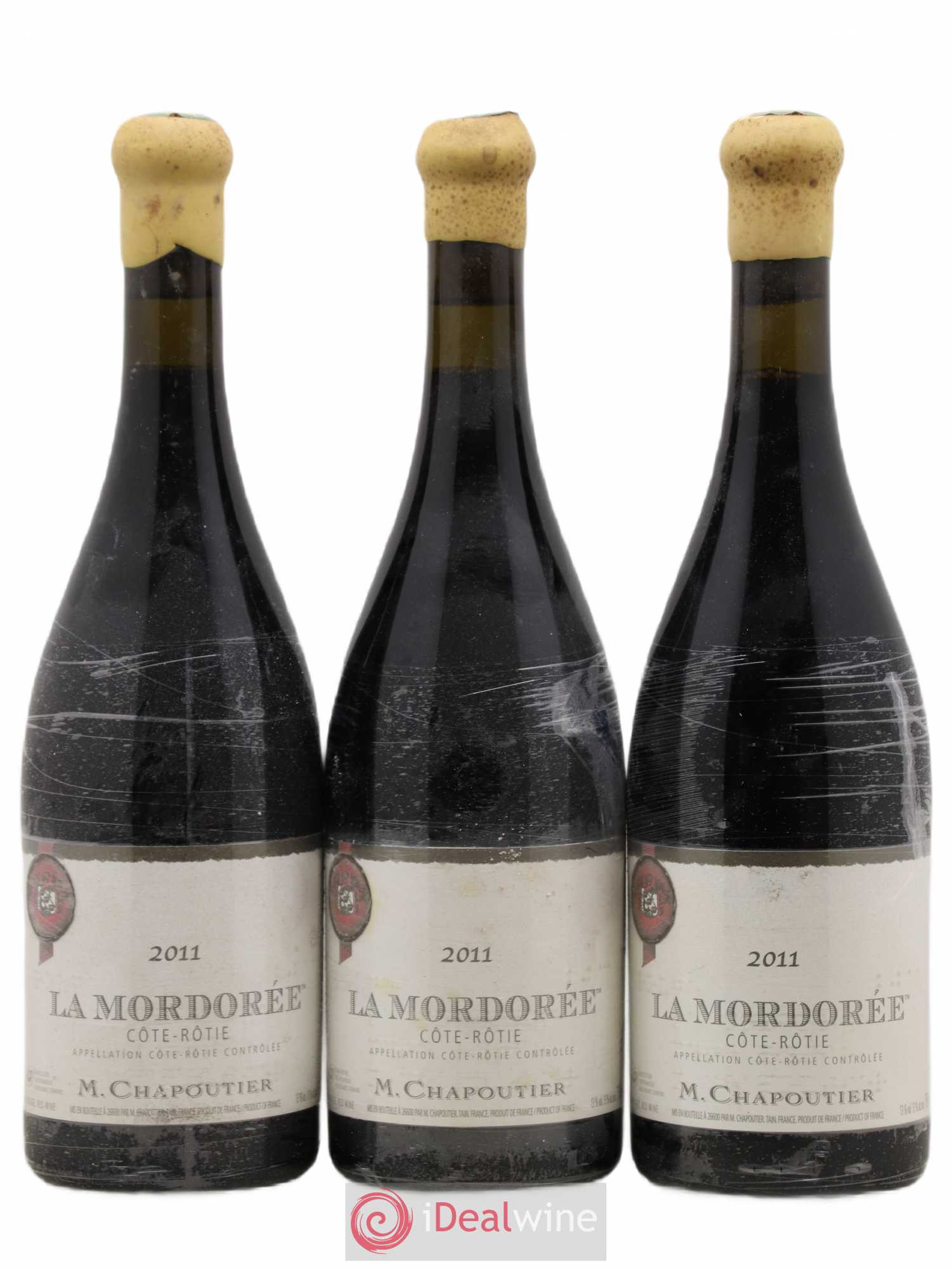 Côte-Rôtie La Mordorée Chapoutier 2011 - Lot de 3 bouteilles - 0