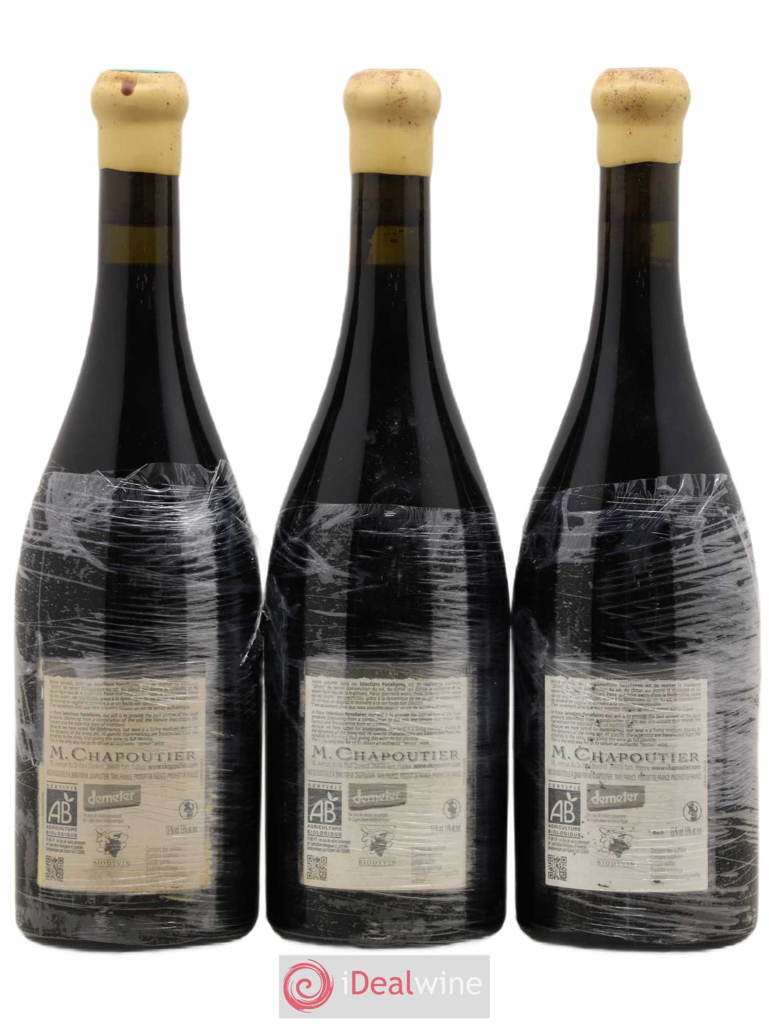 Hermitage Ermitage l'Ermite Chapoutier 2010 - Lot de 3 bouteilles - 1