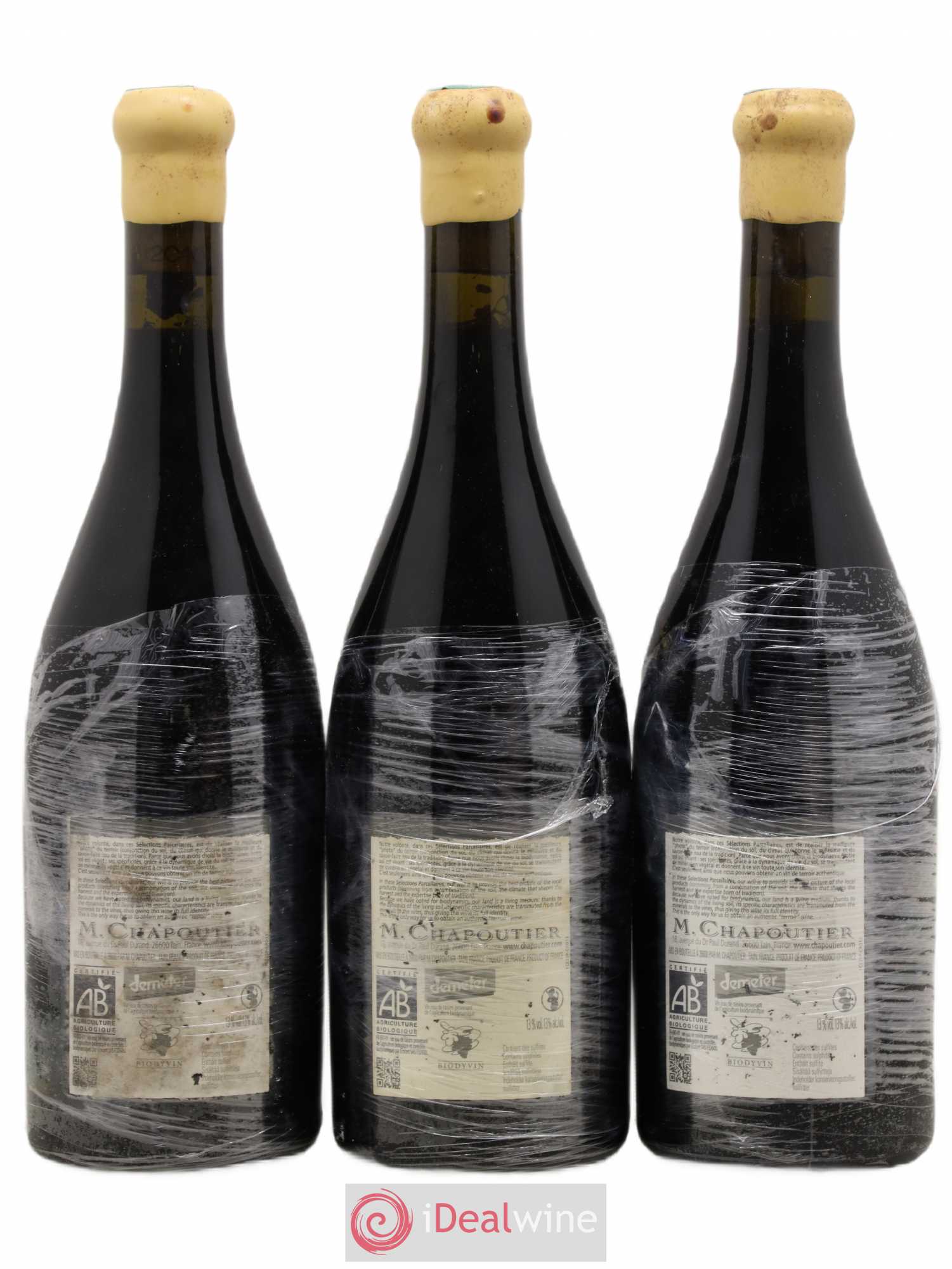 Hermitage Ermitage l'Ermite Chapoutier 2010 - Lot de 3 bouteilles - 1