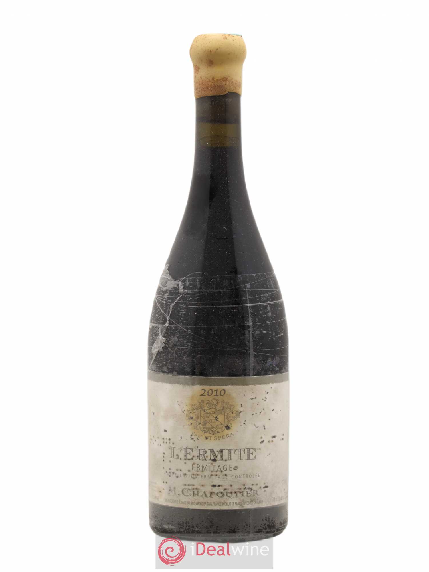 Hermitage Ermitage l'Ermite Chapoutier 2010 - Lot de 1 bouteille - 0