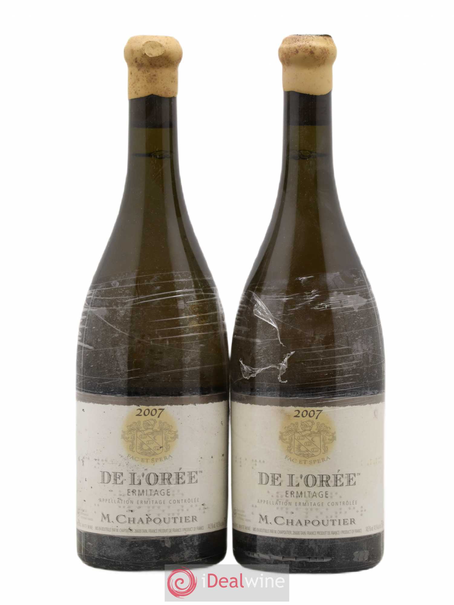 Hermitage Ermitage de l'Orée Chapoutier 2007 - Lot de 2 bouteilles - 0
