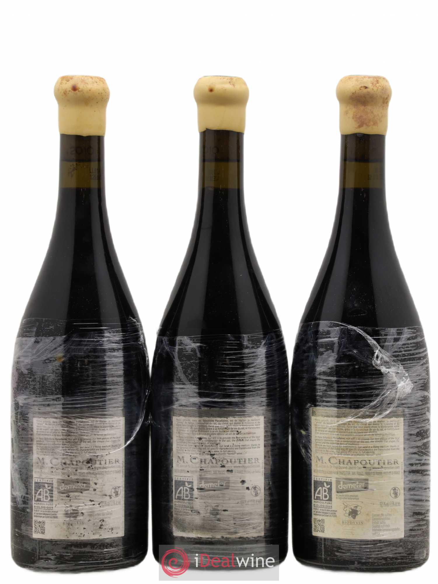 Hermitage Ermitage Le Méal Chapoutier 2010 - Lot de 3 bouteilles - 1