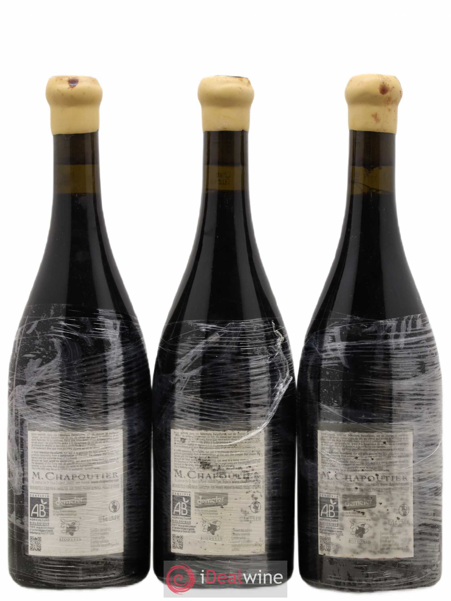Hermitage Ermitage Le Méal Chapoutier 2010 - Lot de 3 bouteilles - 1
