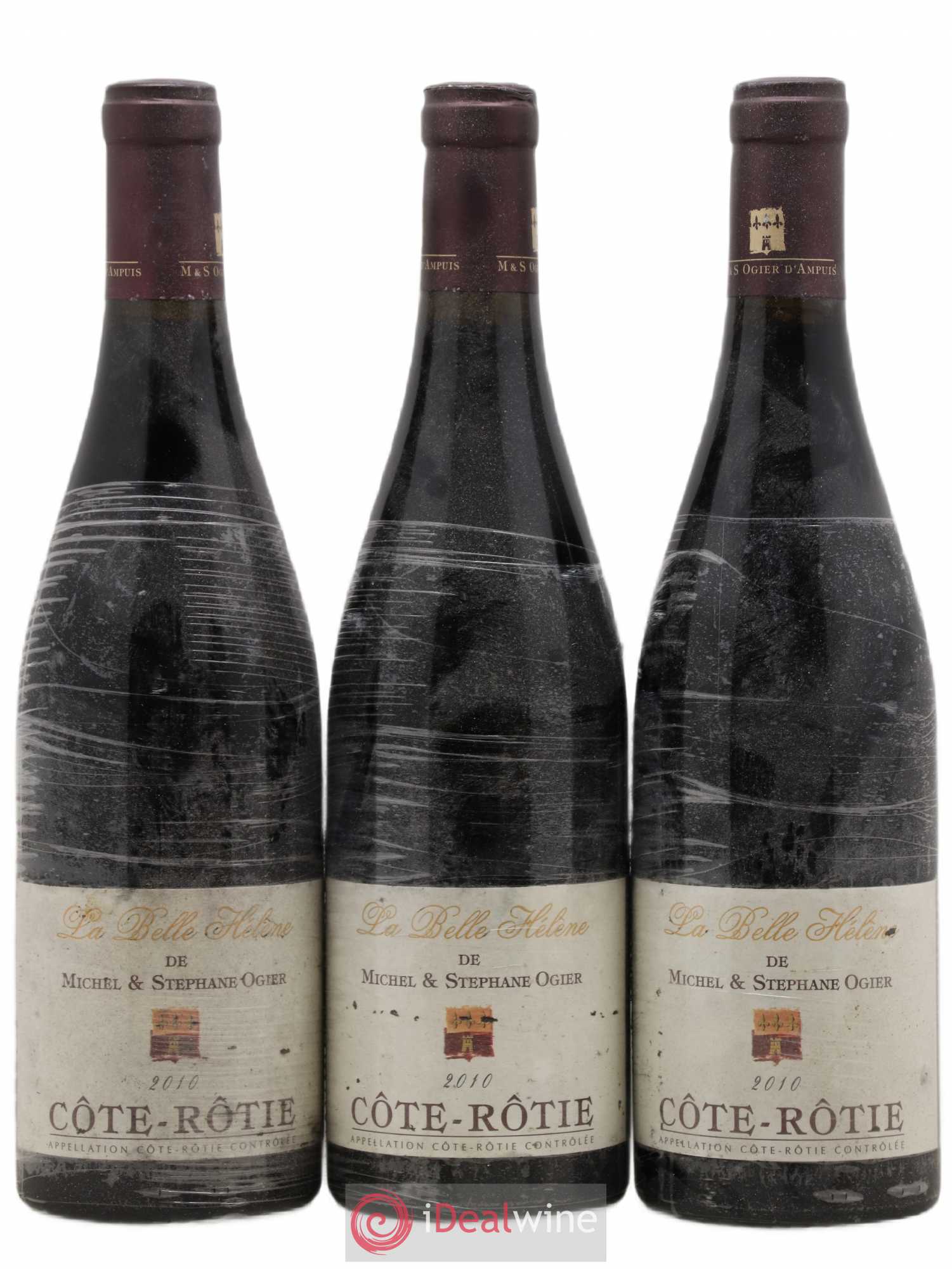 Côte-Rôtie La Belle Hélène Stéphane Ogier 2010 - Lot de 3 bouteilles - 0