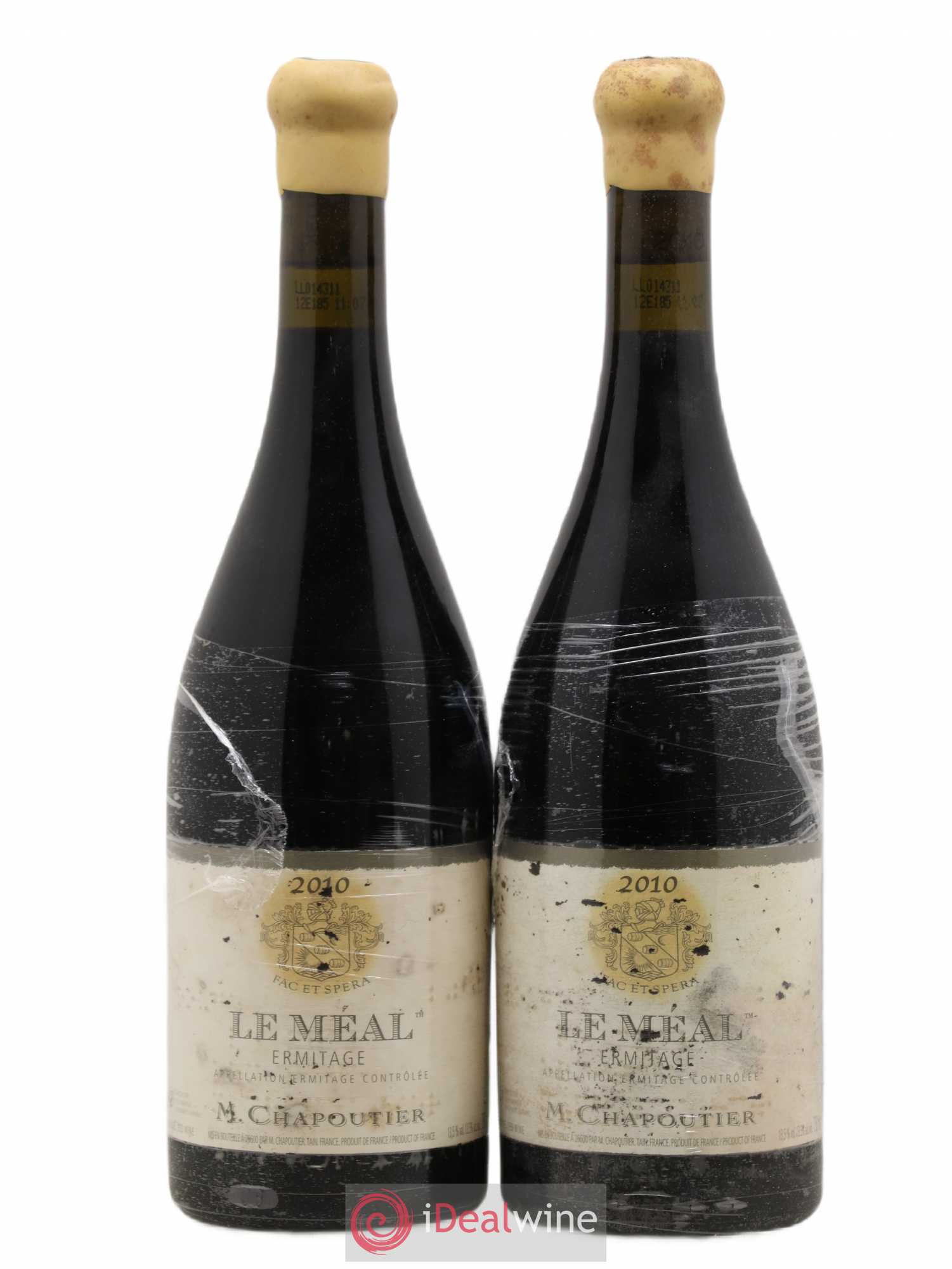 Hermitage Ermitage Le Méal Chapoutier 2010 - Lot de 2 bouteilles - 0
