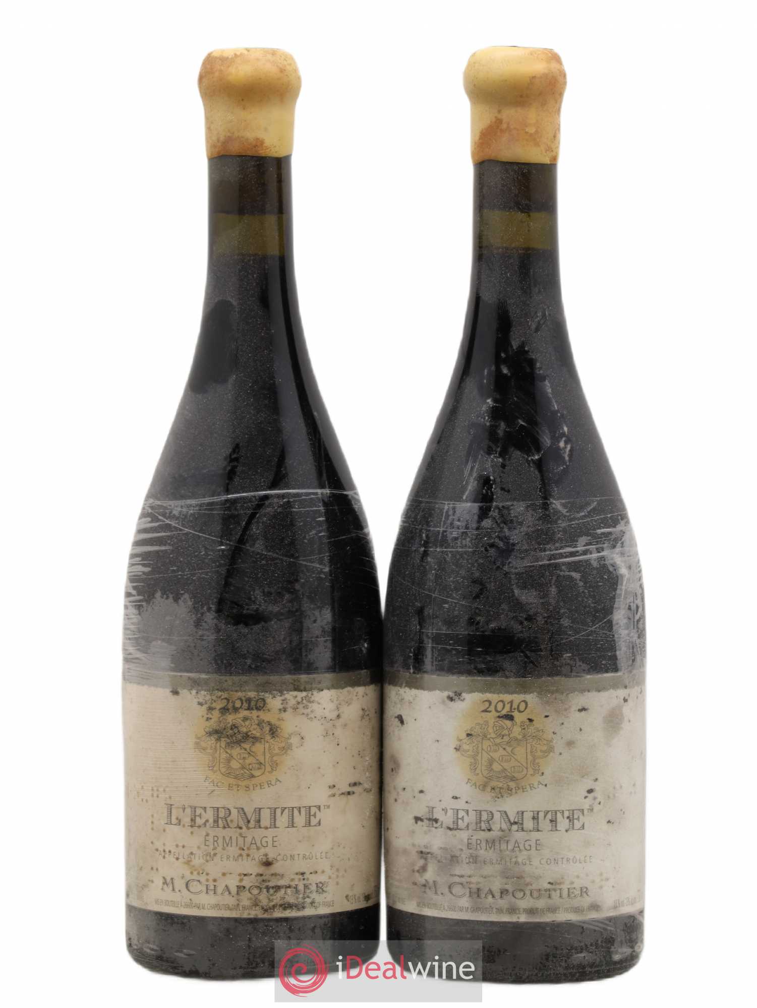Hermitage Ermitage l'Ermite Chapoutier 2010 - Lot de 2 bouteilles - 0