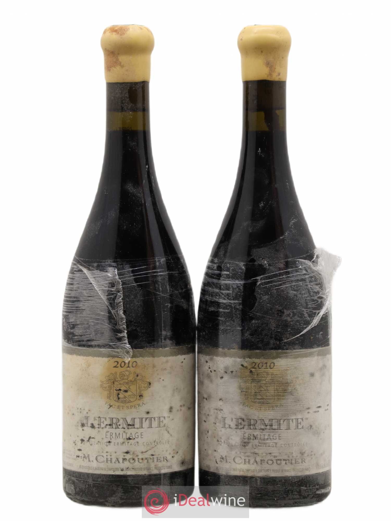 Hermitage Ermitage l'Ermite Chapoutier 2010 - Lot de 2 bouteilles - 0