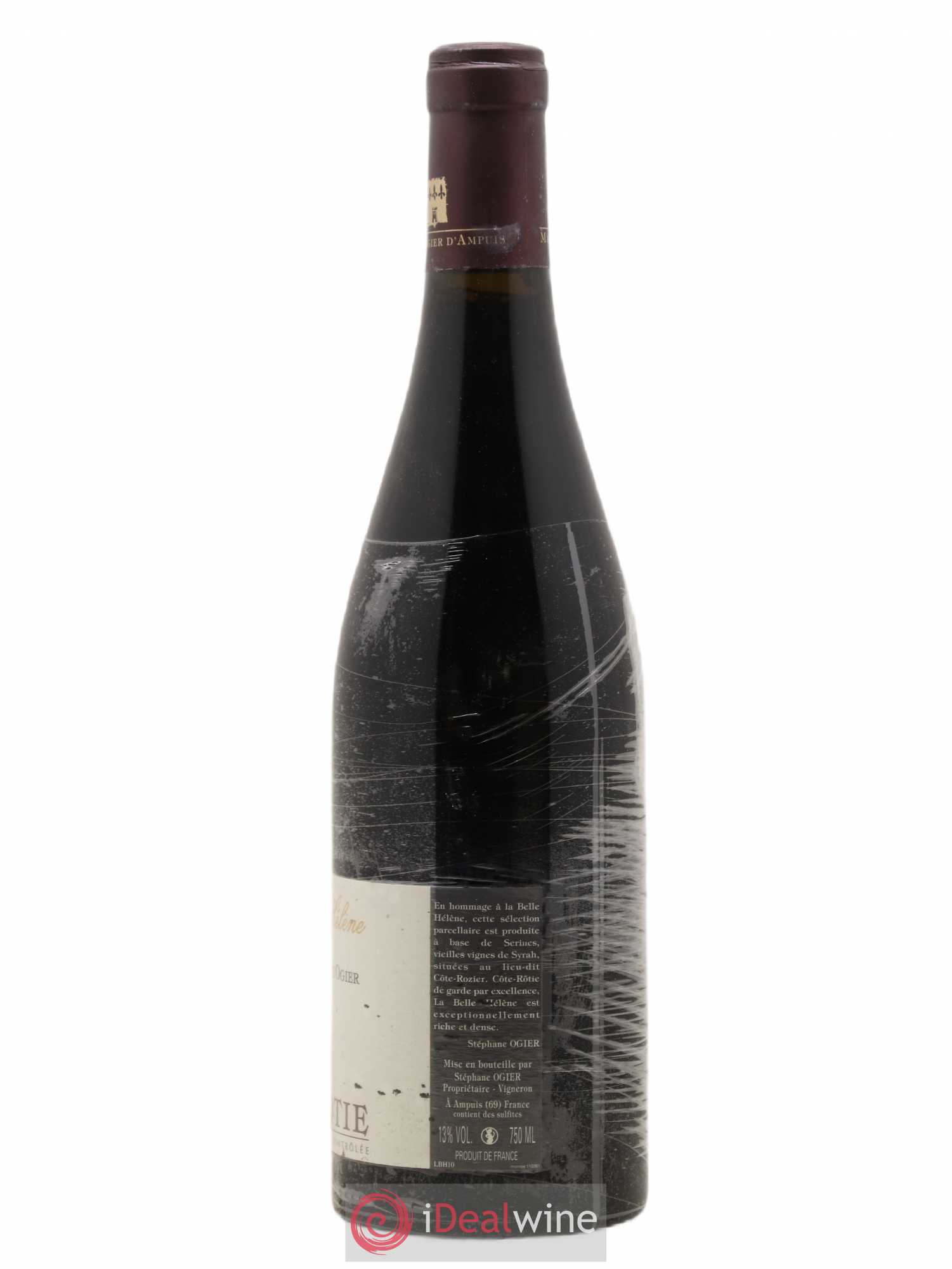 Côte-Rôtie La Belle Hélène Stéphane Ogier 2010 - Lot de 1 bouteille - 1