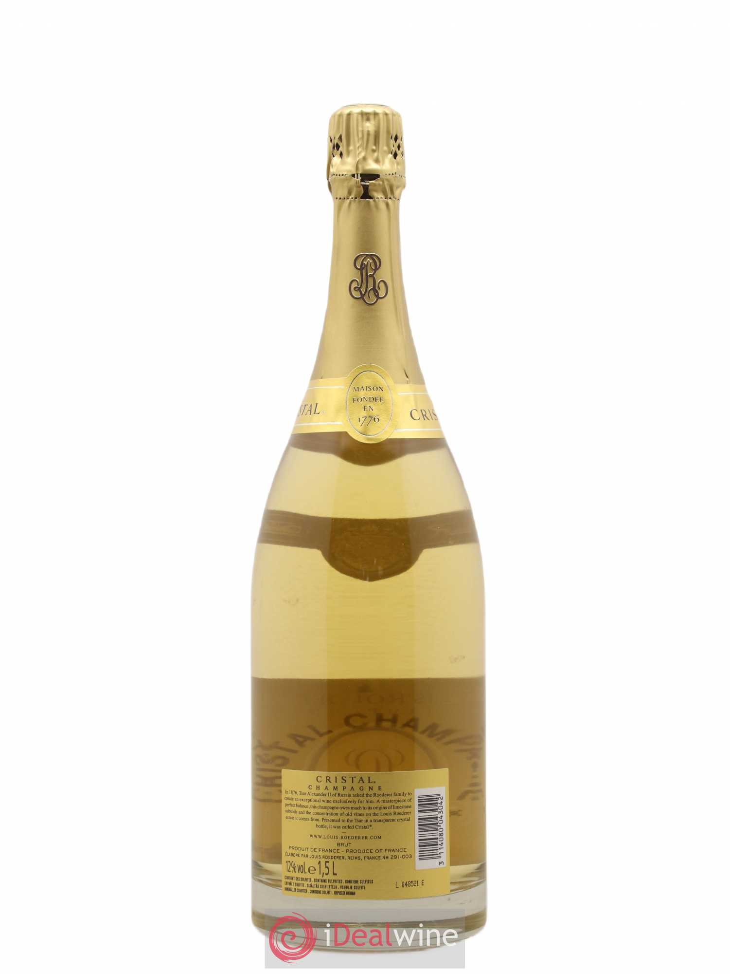 Cristal Louis Roederer 2009 - Lot de 1 magnum - 1