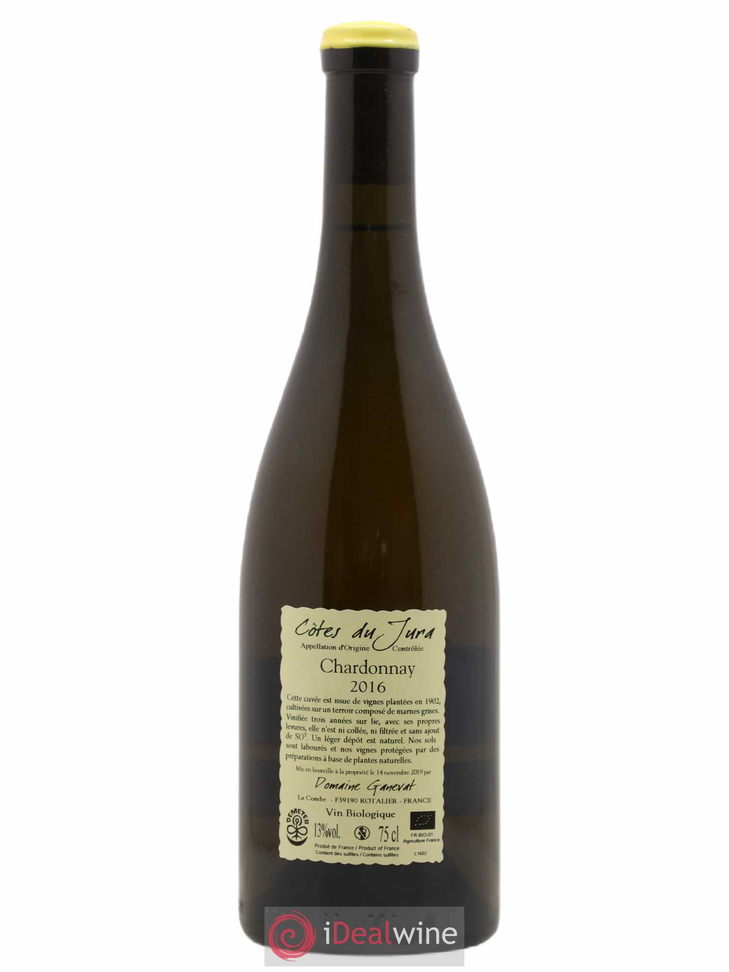 Côtes du Jura Les Chalasses Vieilles Vignes Jean-François Ganevat (Domaine) 2016 - Lot de 1 bouteille - 1