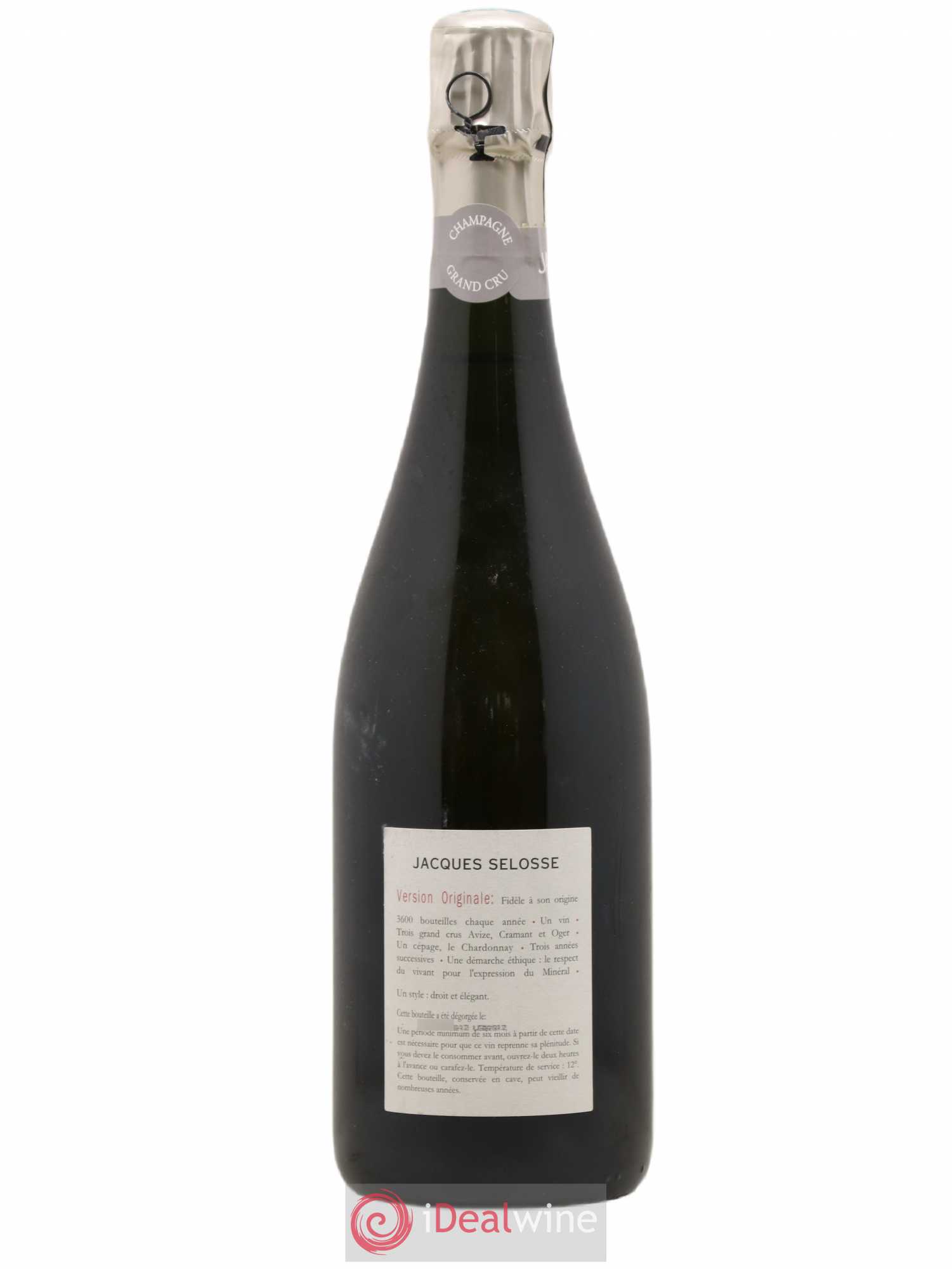 Version Originale Jacques Selosse - Lot de 1 bouteille - 1