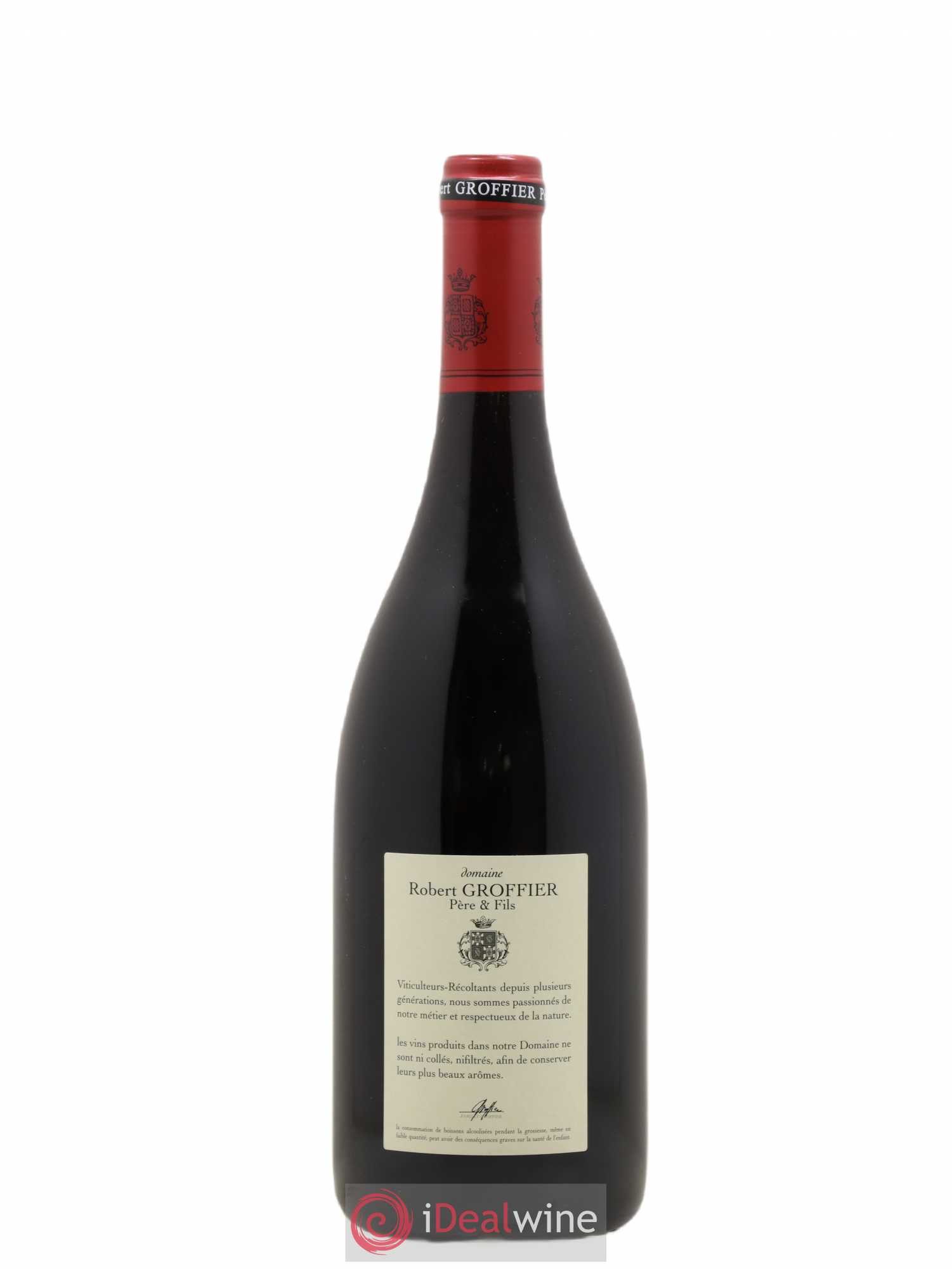 Chambertin Clos de Bèze Grand Cru Robert Groffier Père & Fils (Domaine) 2013 - Lot de 1 bouteille - 1