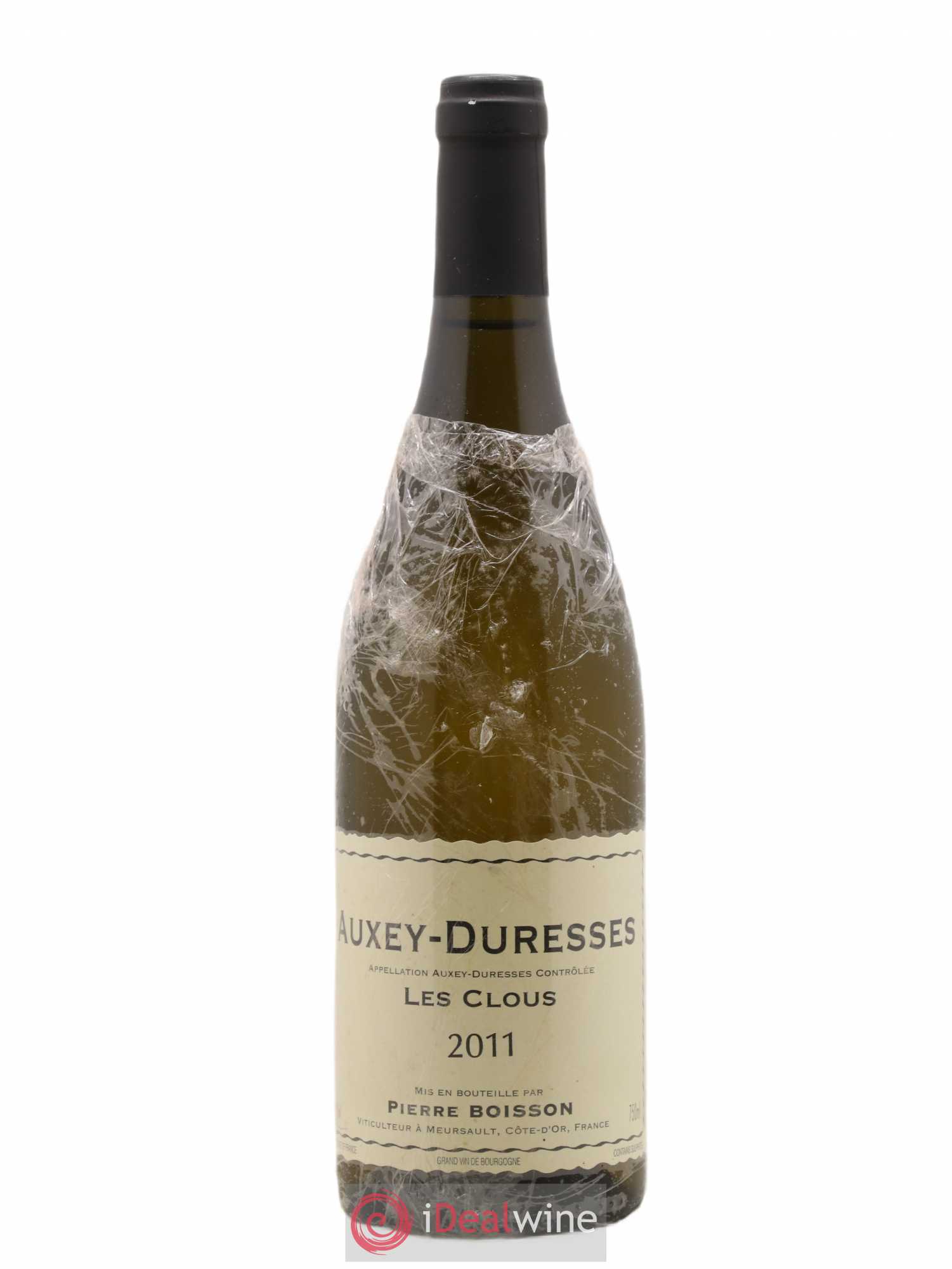 Auxey-Duresses Les Cloux Pierre Boisson (Domaine) 2011 - Lot de 1 bouteille - 0