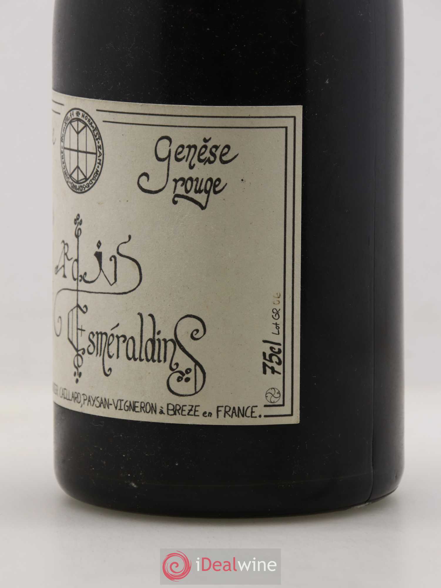 Vin de France Génèse Xavier Caillard - Les Jardins Esmeraldins 2006 - Lot de 1 bouteille - 3