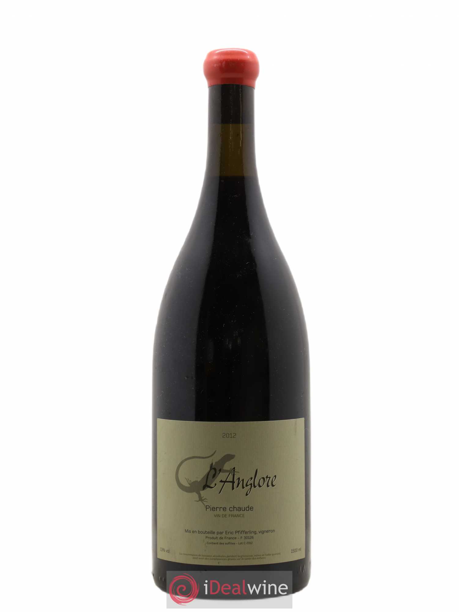 Vin de France Pierre chaude L'Anglore 2012 - Lot de 1 magnum - 0