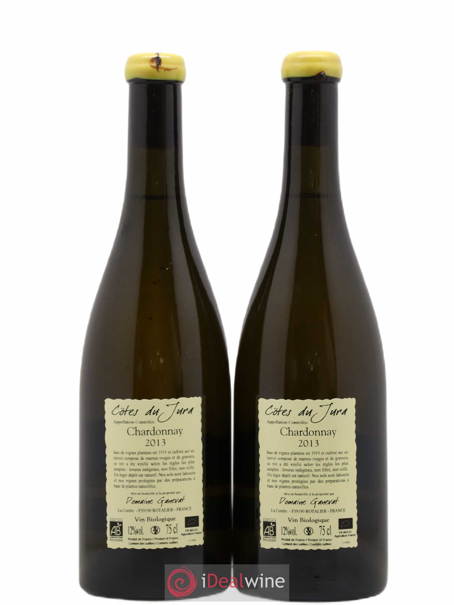 Côtes du Jura Les Grands Teppes Vieilles Vignes Jean-François Ganevat (Domaine) 2013 - Lot de 2 bouteilles - 1