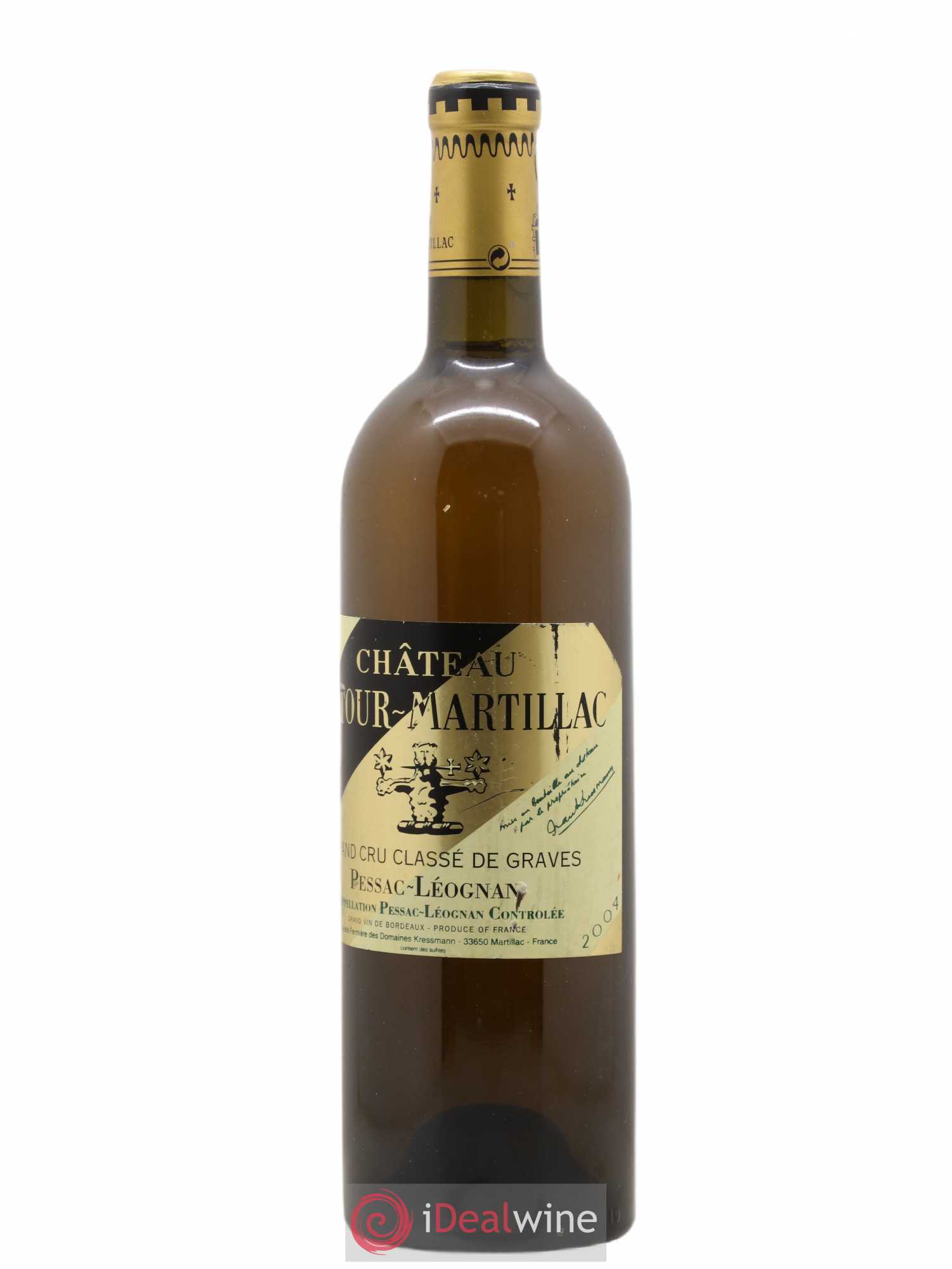 Château Latour-Martillac Cru Classé de Graves 2004 - Lot de 1 bouteille - 0