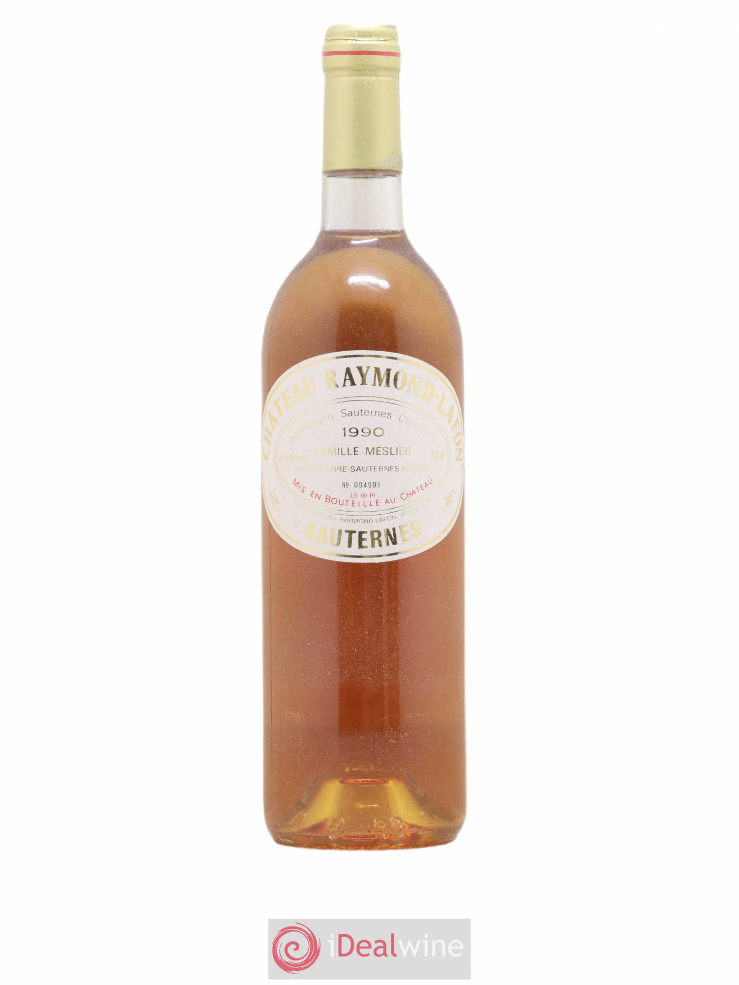 Château Raymond Lafon 1990 - Posten von 1 Flasche - 0
