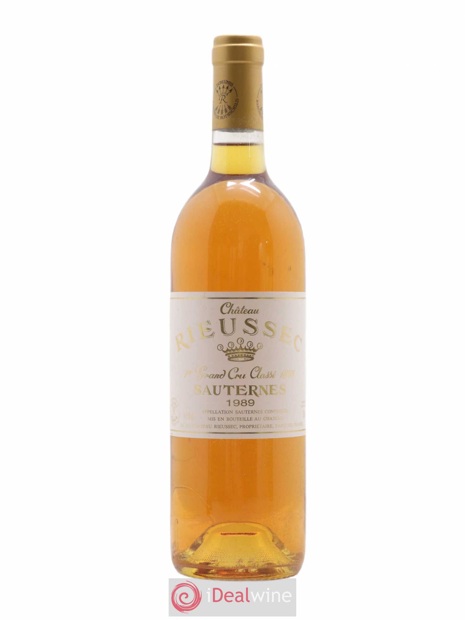 Château Rieussec 1er Grand Cru Classé 1989 - Lotto di 1 bottiglia - 0