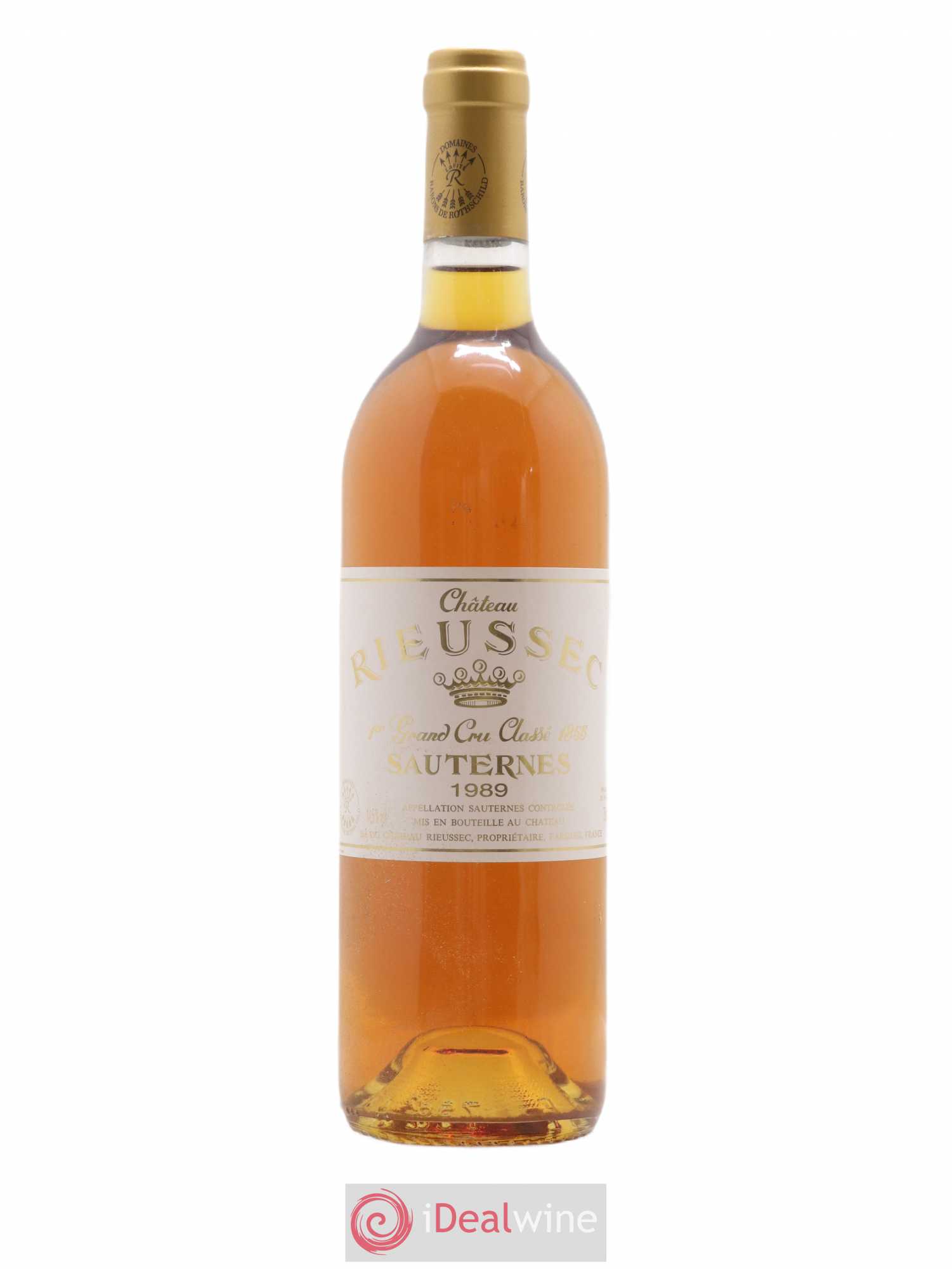 Château Rieussec 1er Grand Cru Classé 1989 - Posten von 1 Flasche - 0