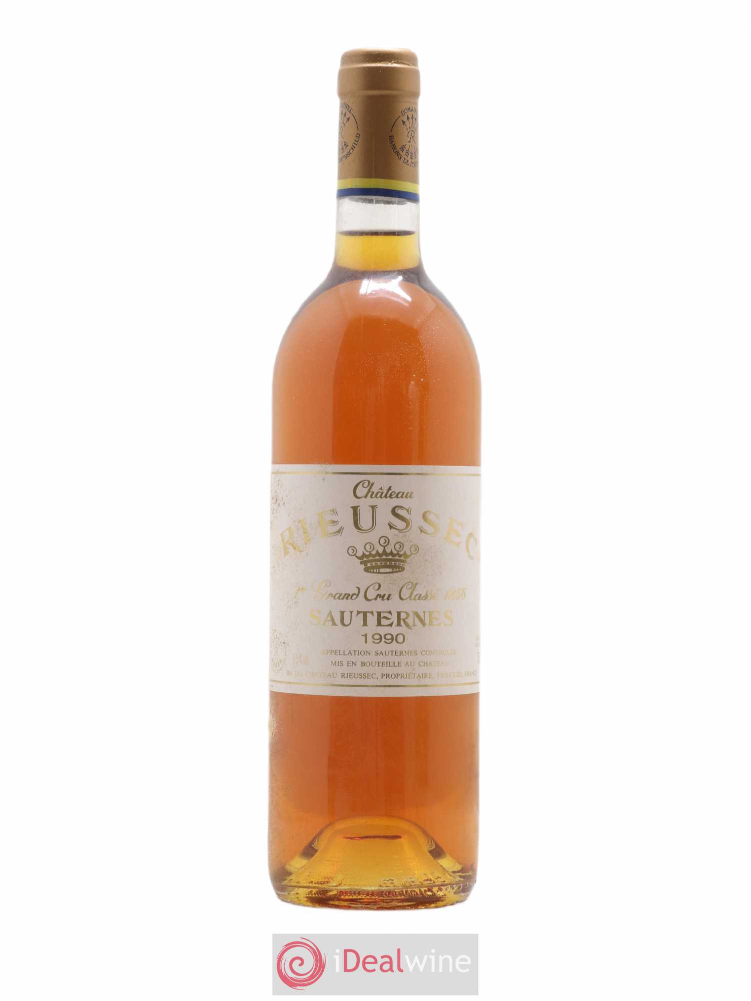 Château Rieussec 1er Grand Cru Classé 1990 - Posten von 1 Flasche - 0