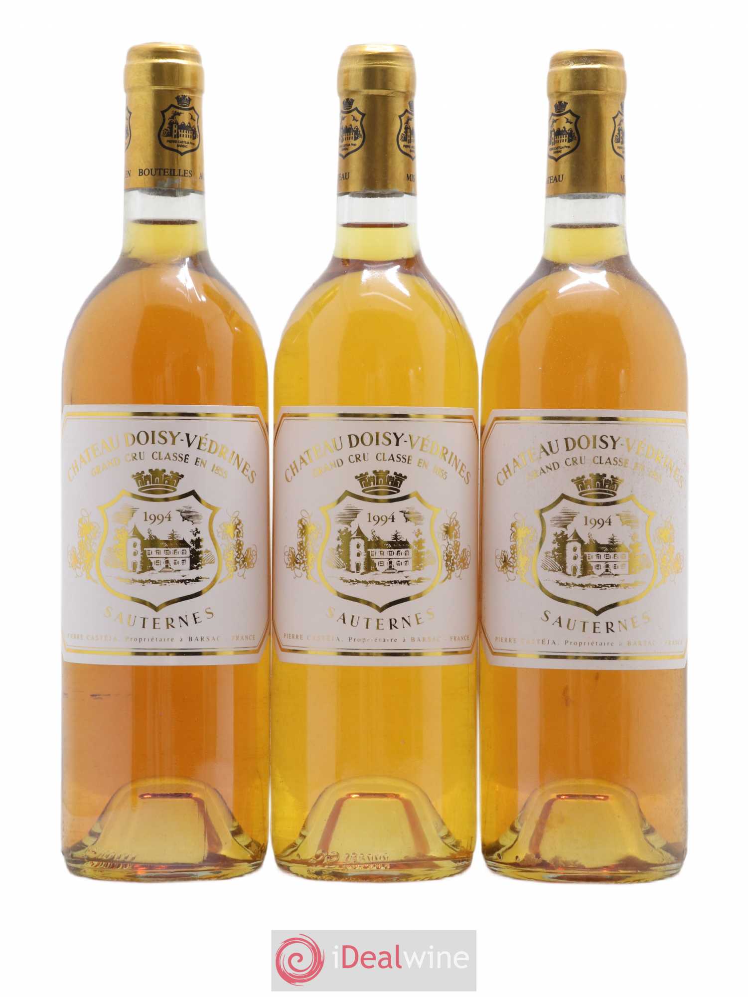 Château Doisy-Védrines 2ème Grand Cru Classé (senza prezzo di riserva) 1994 - Lotto di 3 bottiglie - 0