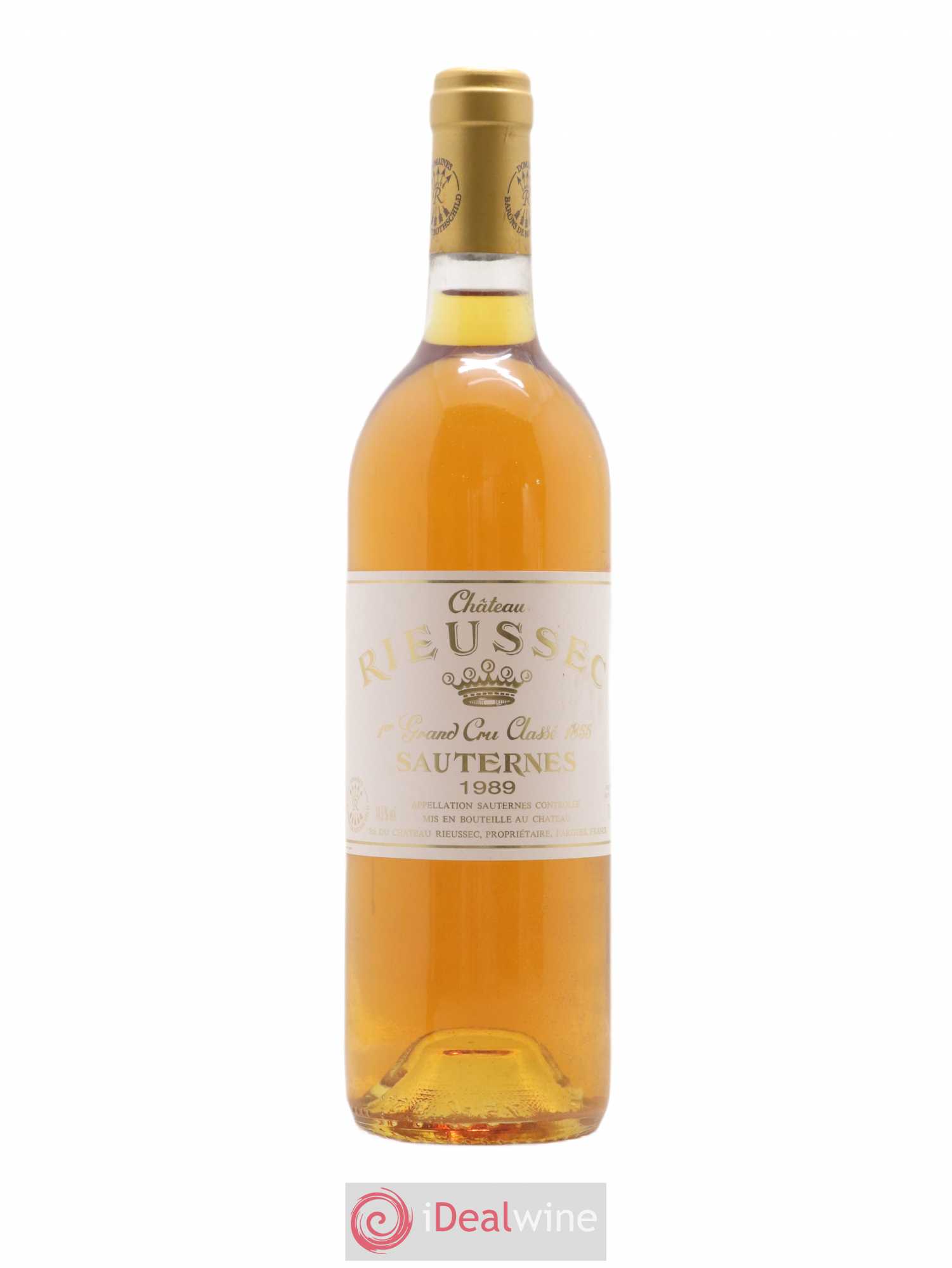 Château Rieussec 1er Grand Cru Classé 1989 - Posten von 1 Flasche - 0