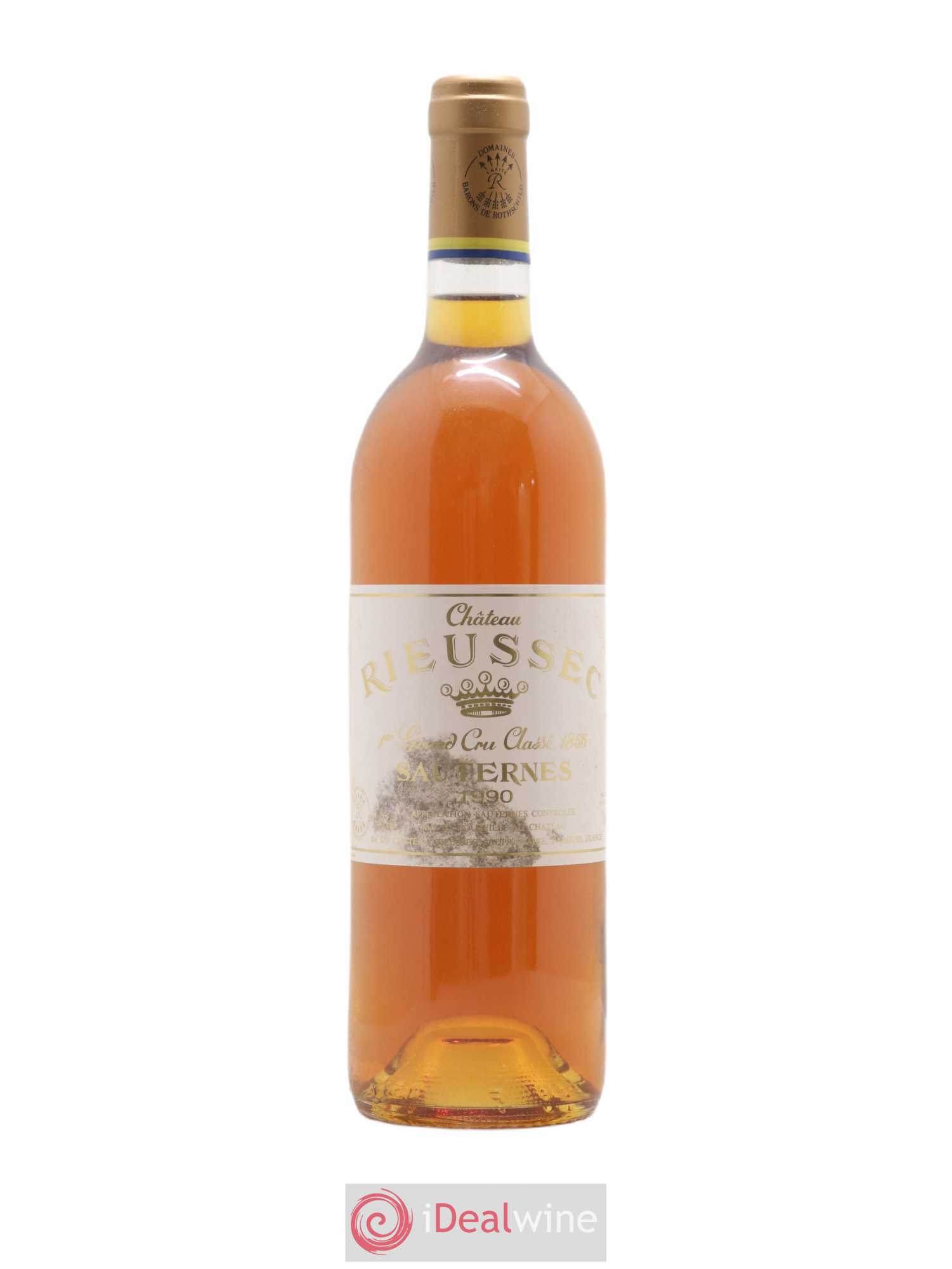 Château Rieussec 1er Grand Cru Classé 1990 - Posten von 1 Flasche - 0