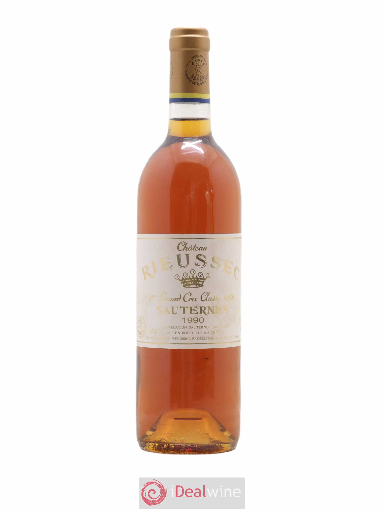 Château Rieussec 1er Grand Cru Classé 1990 - Posten von 1 Flasche - 0