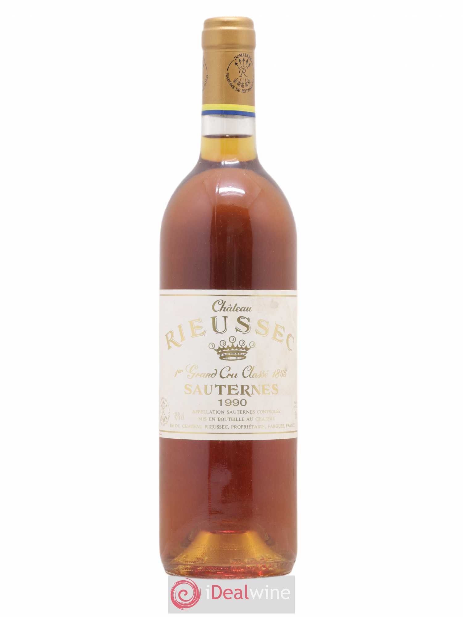 Château Rieussec 1er Grand Cru Classé 1990 - Posten von 1 Flasche - 0
