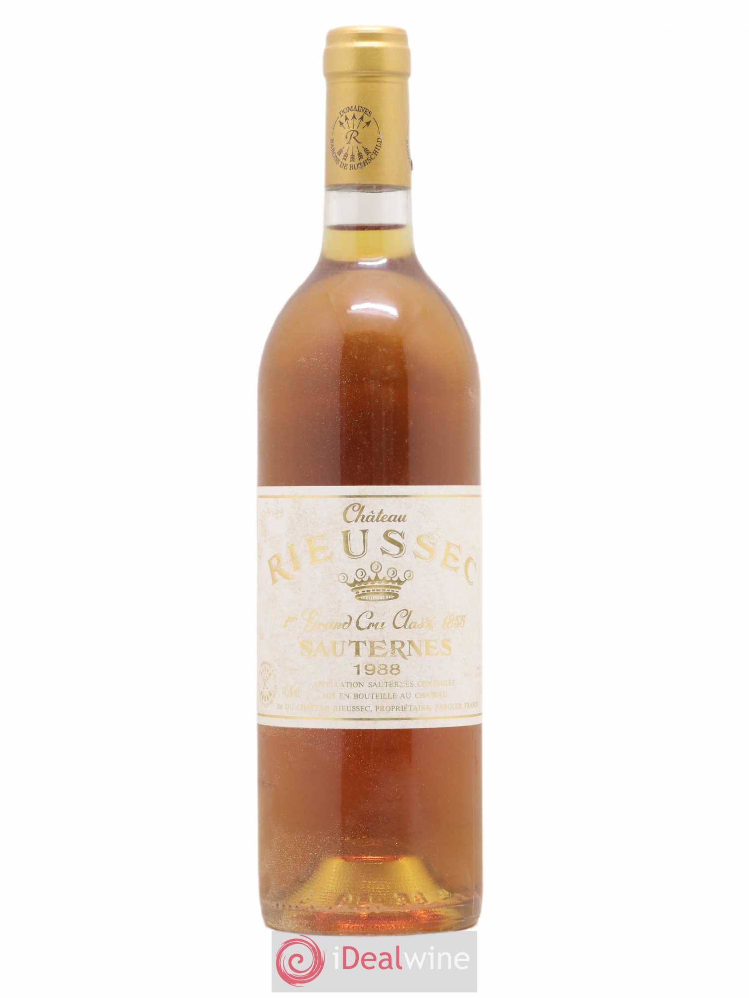 Château Rieussec 1er Grand Cru Classé 1988 - Lot de 1 bouteille - 0