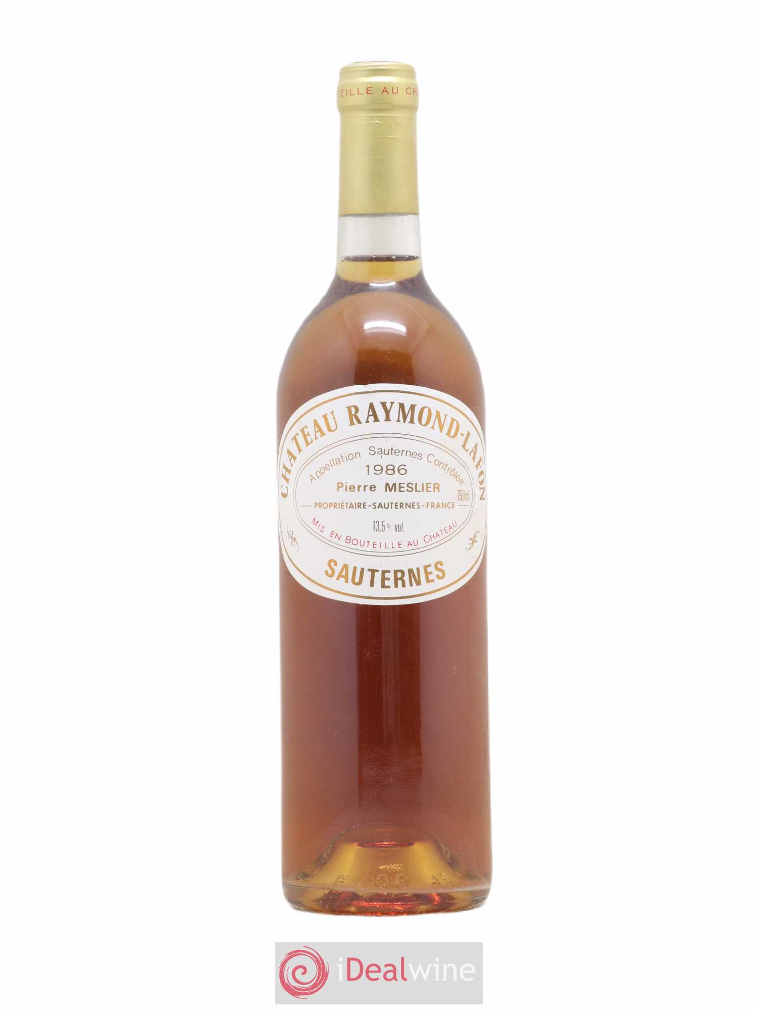 Château Raymond Lafon 1986 - Lotto di 1 bottiglia - 0
