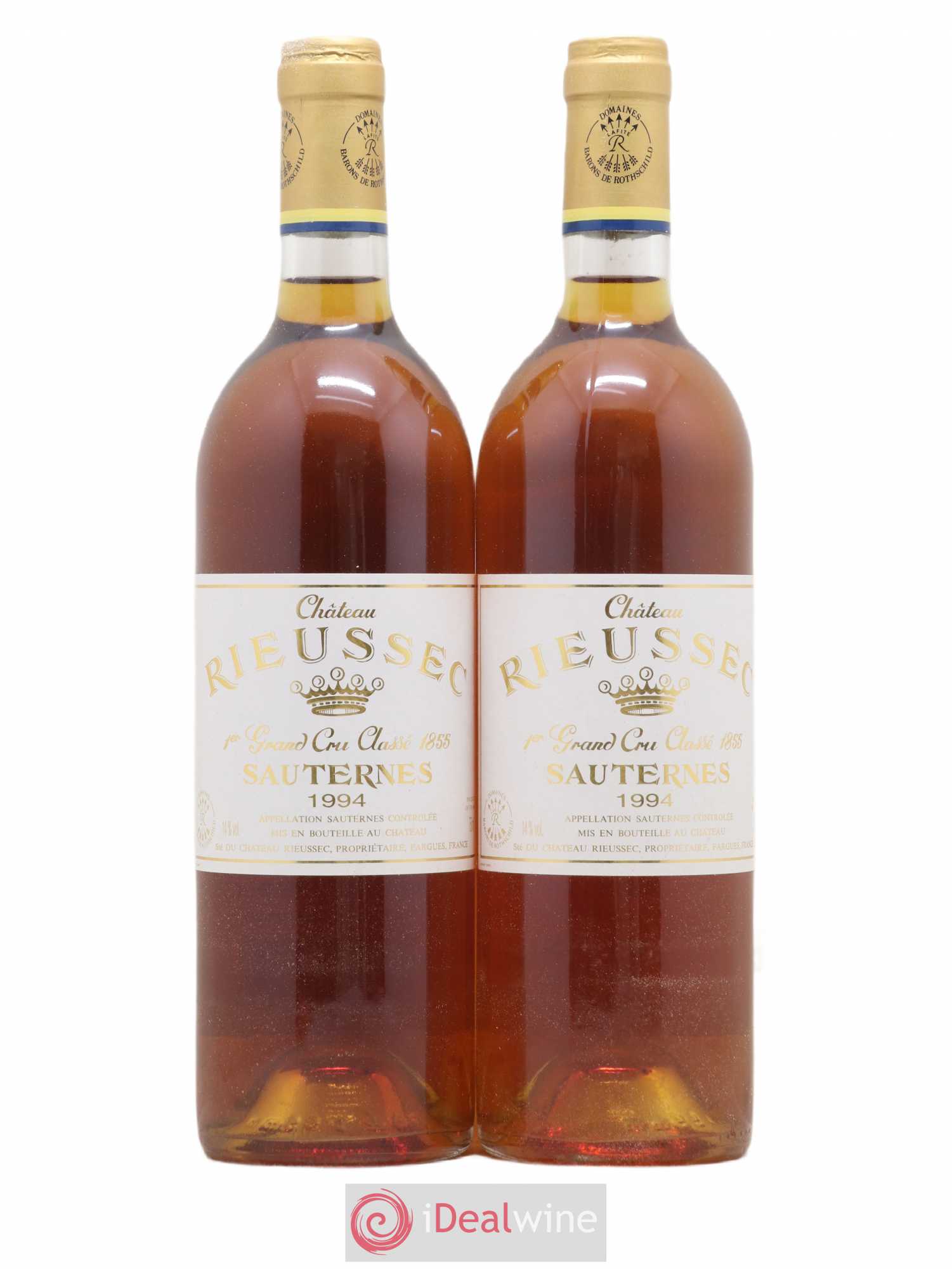 Château Rieussec 1er Grand Cru Classé 1994 - Lotto di 2 bottiglie - 0
