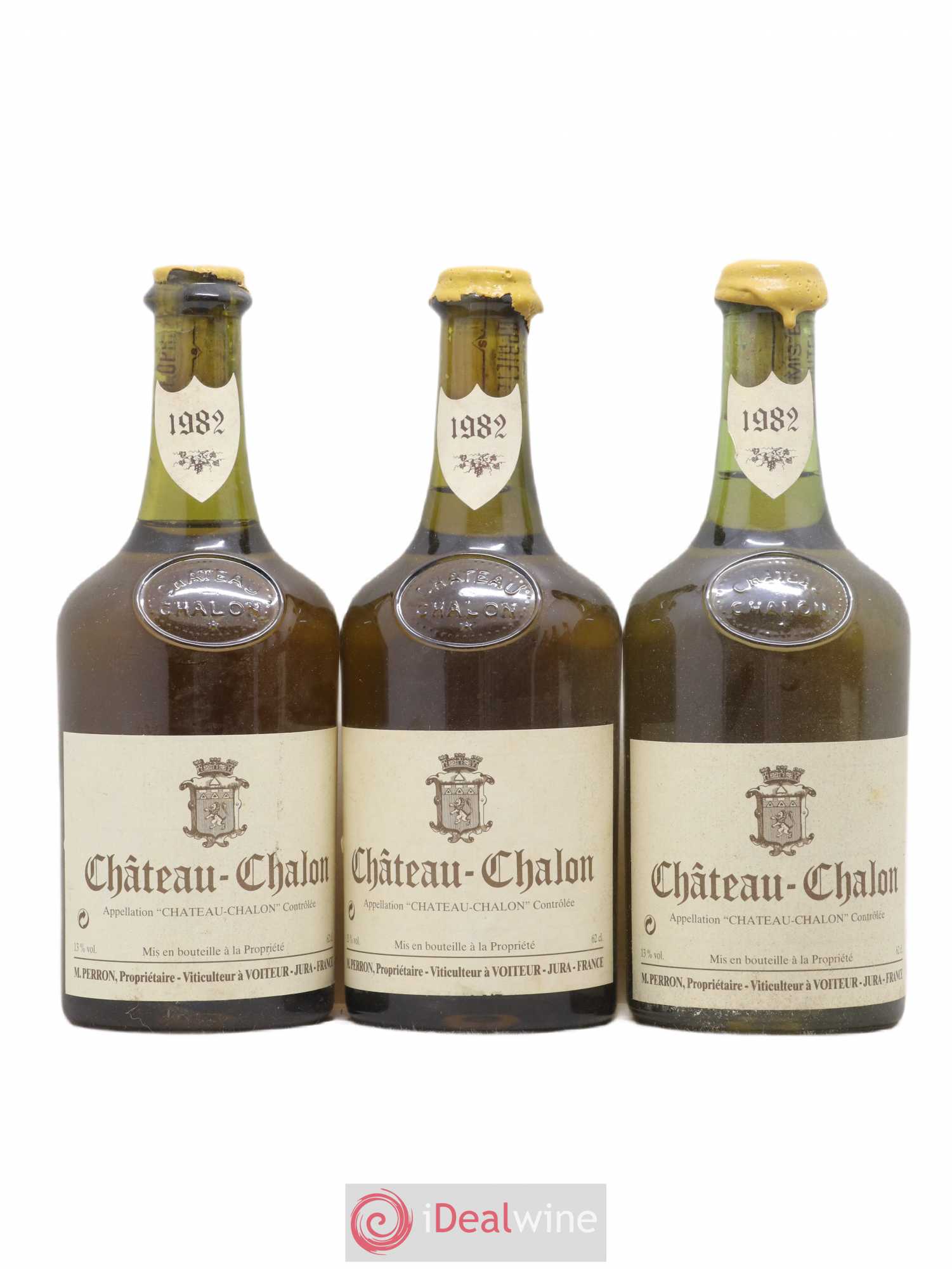 Château-Chalon M. Perron 1982 - Lot de 3 bouteilles - 0